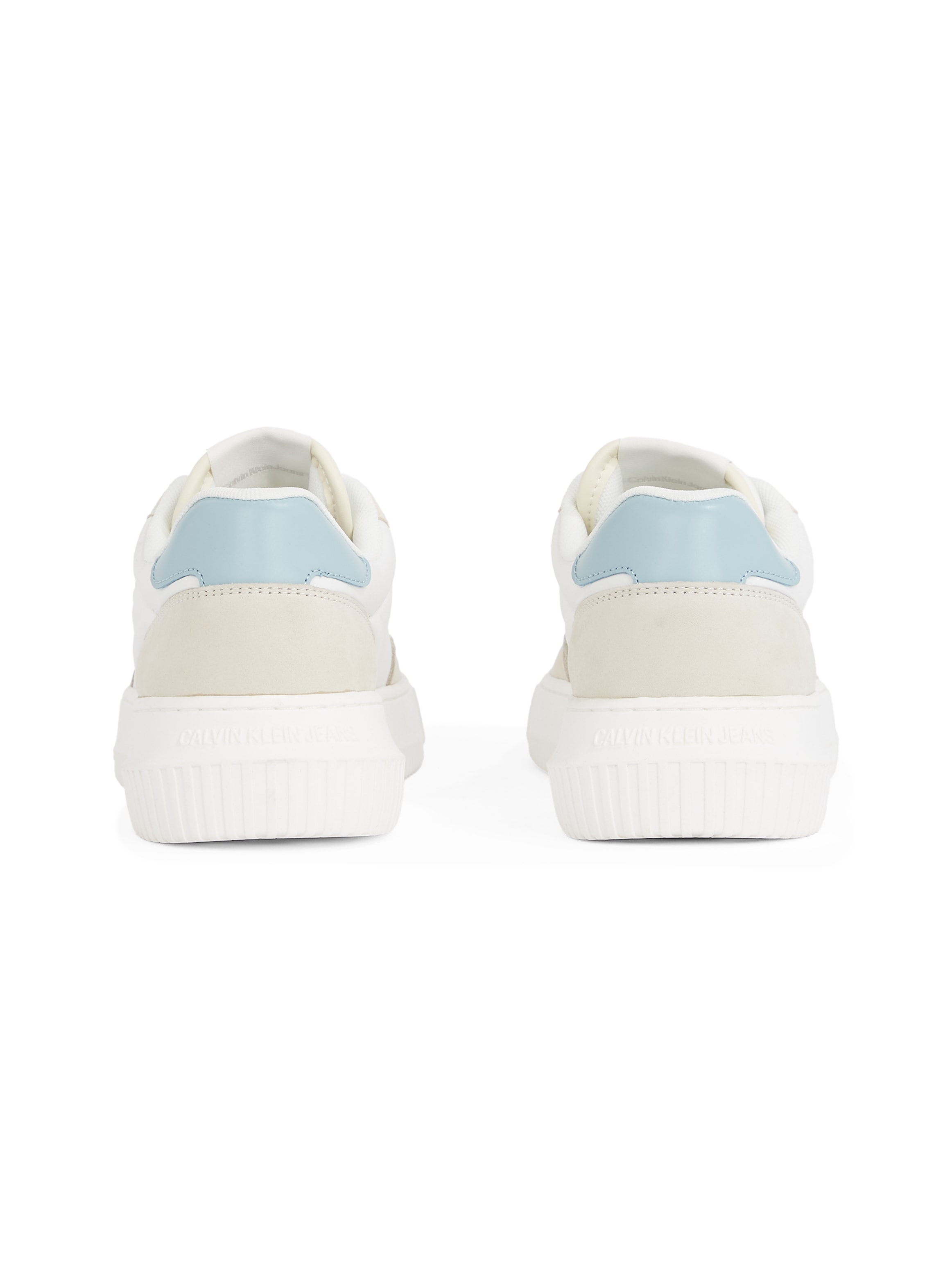 Calvin Klein Jeans Sneaker »CHUNKY CUPSOLE LOW MIX IN«, Freizeitschuh, Halbschuh, Schnürschuh mit CK Logo