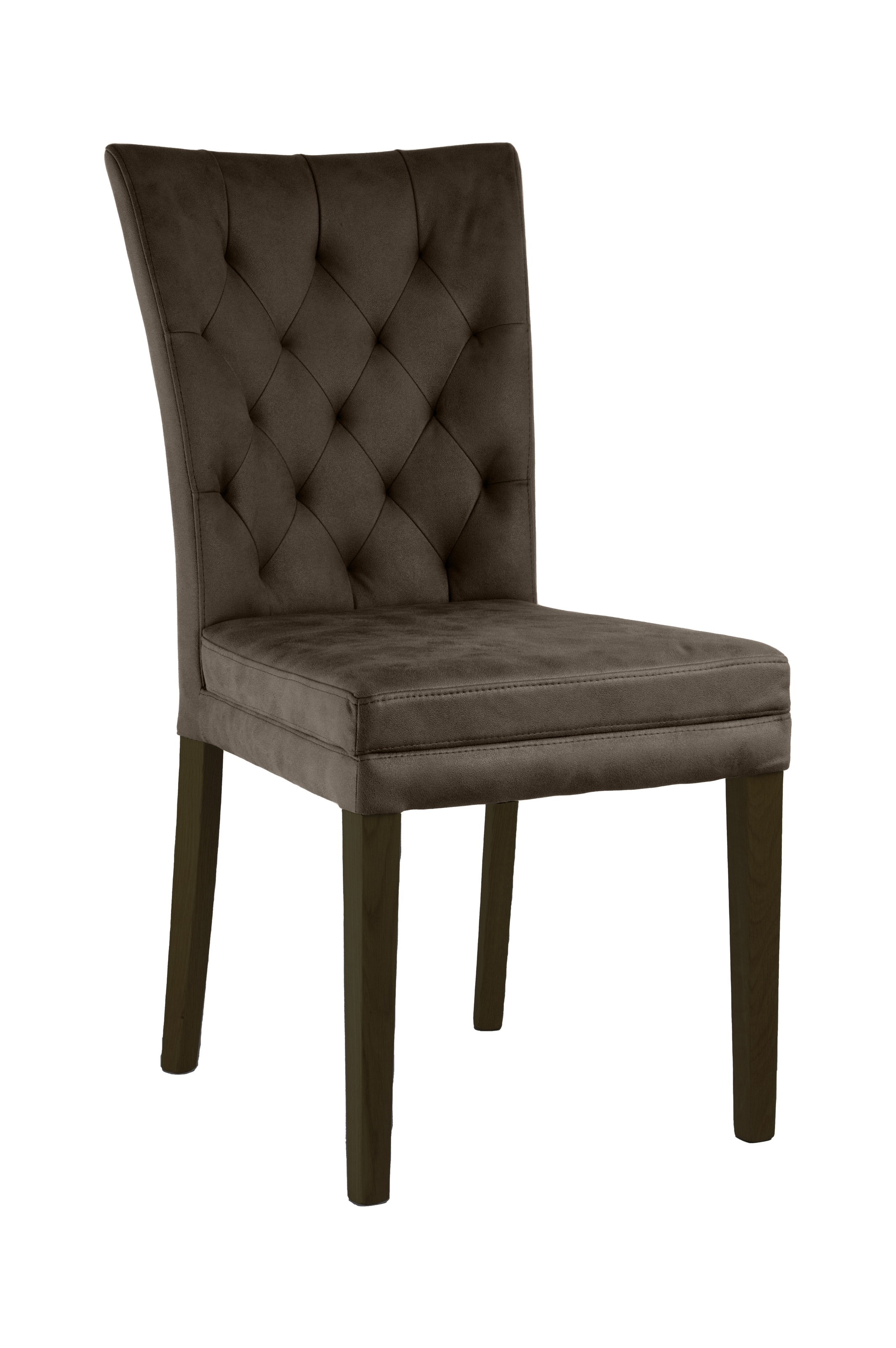 Thumbnail - Home affaire 4-Fußstuhl "Colorado" (Set) 2 Stk.bequeme Polsterung, Gestell Massivholz wenge oder eiche natur