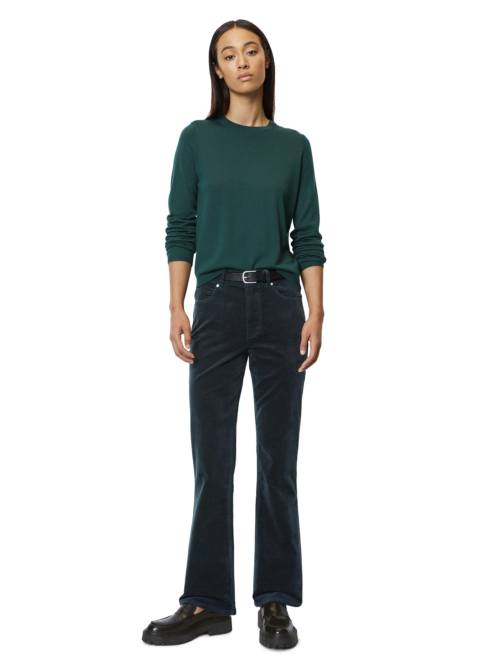Marc O'Polo 5-Pocket-Hose »aus stretchigem Samt«
