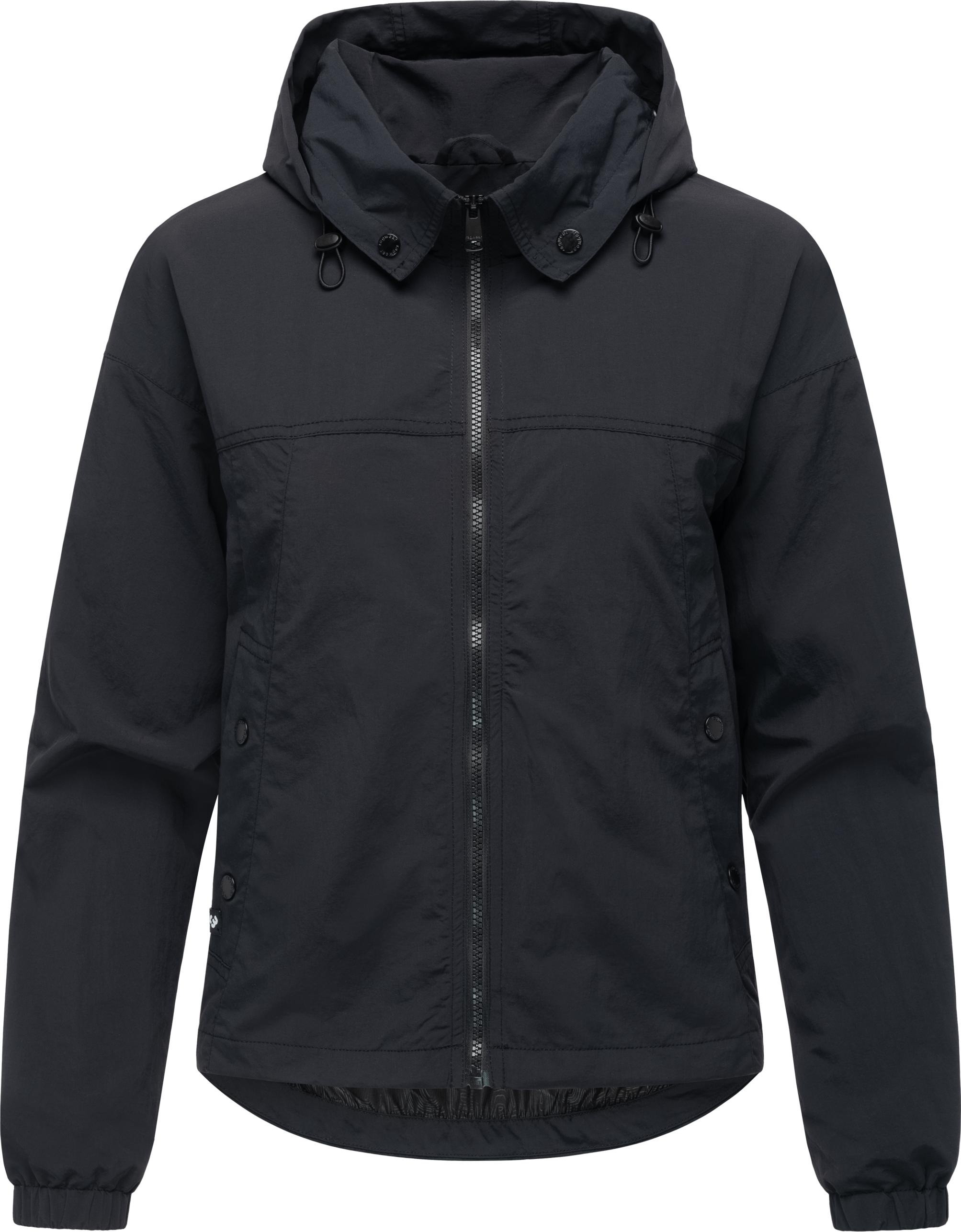 Ragwear Outdoorjacke »Cerys«, mit Kapuze, kurze Damen Übergangsjacke mit verstaubarer Kapuze
