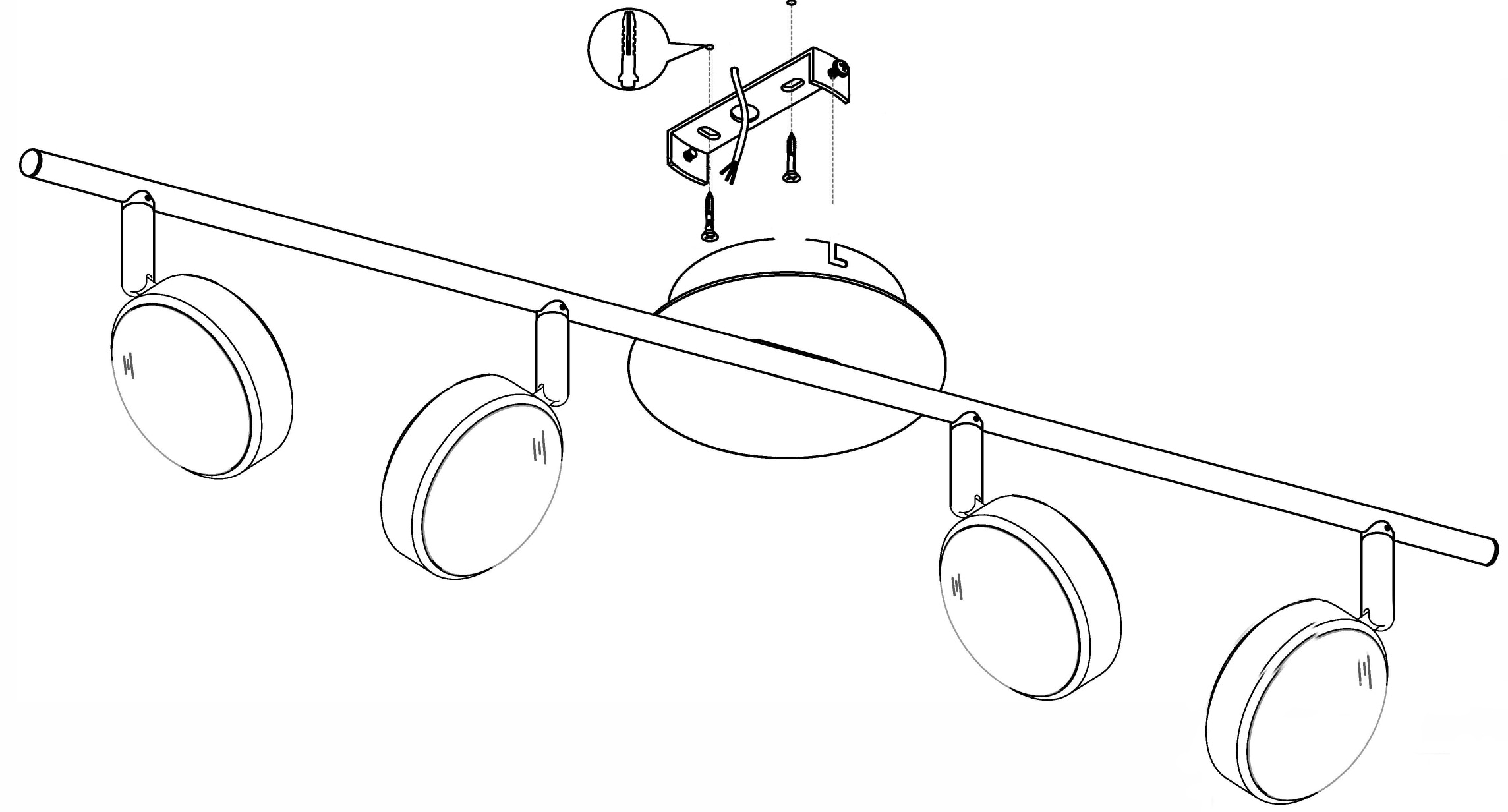 EGLO,LED Deckenleuchte»SALTO«, BAUR kaufen online 