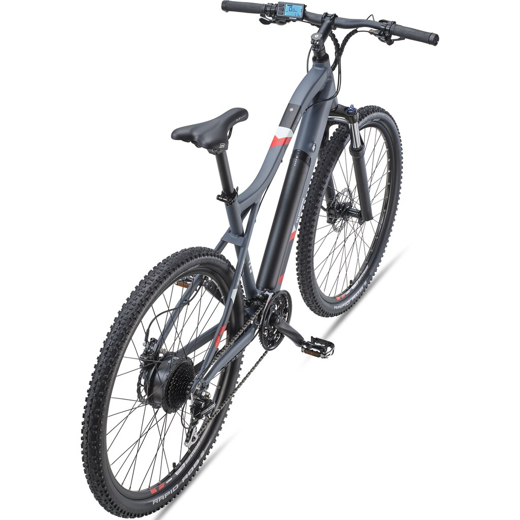 Telefunken E-Bike »Aufsteiger M922«, 24 Gang, Shimano, Acera, Heckmotor 250 W