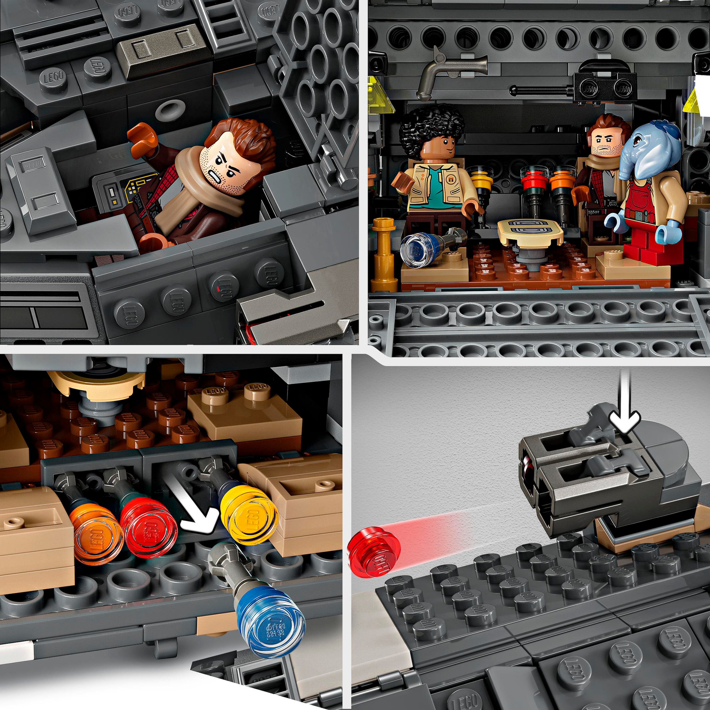 LEGO® Konstruktionsspielsteine »Die Onyx Cinder (75374), LEGO Star Wars ™«, (1325 St.), Made in Europe