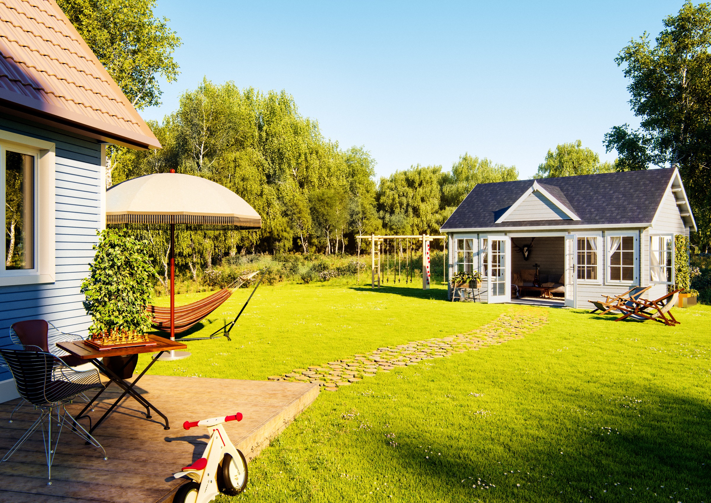 Palmako Gartenhaus »Claudia« verschiedene Farben