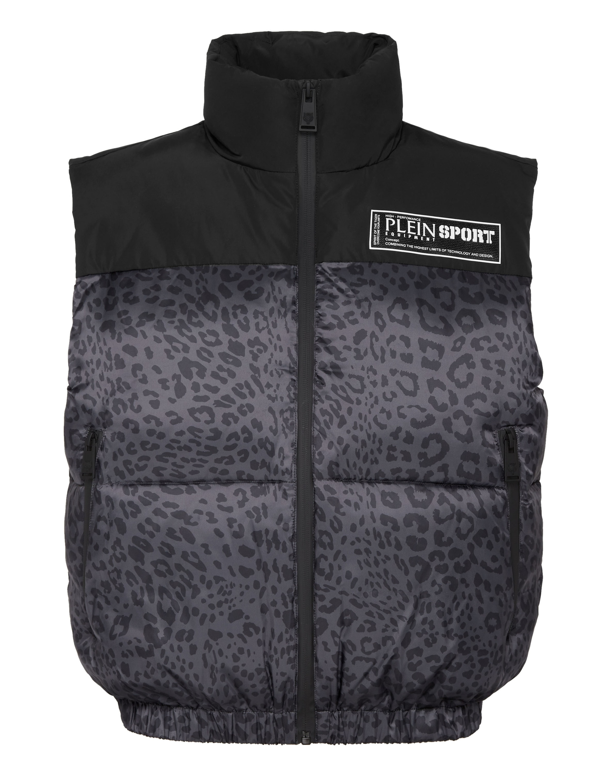 PLEIN SPORT Kurzweste »Leopard«
