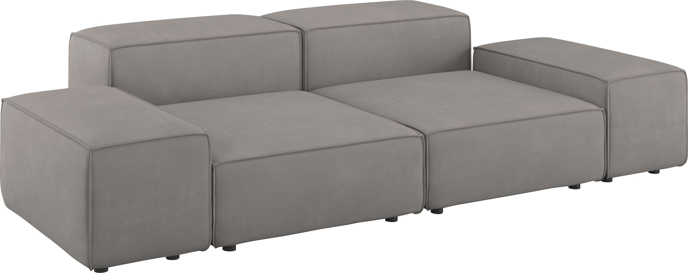 designwerk Big-Sofa »Puzzle, Designsofa für Indoor und Outdoor, bequem, modular«, wasserabweisend und strapazierfähig