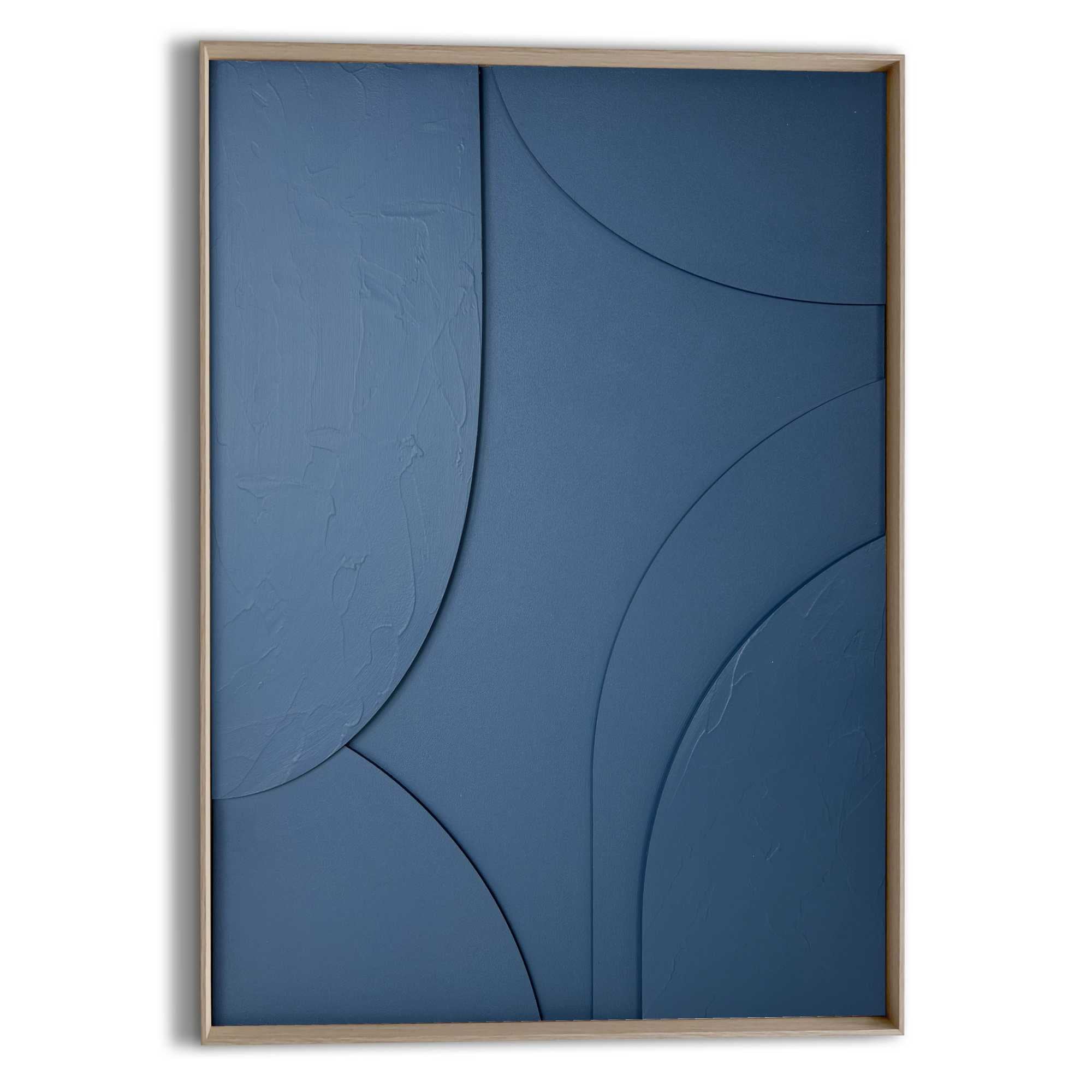 Reinders! Wandbild »Blaue Balance« 1 Stk. tlg. Wohnzimmer - Blau - MDF - Abstrakt - 50x70 cm