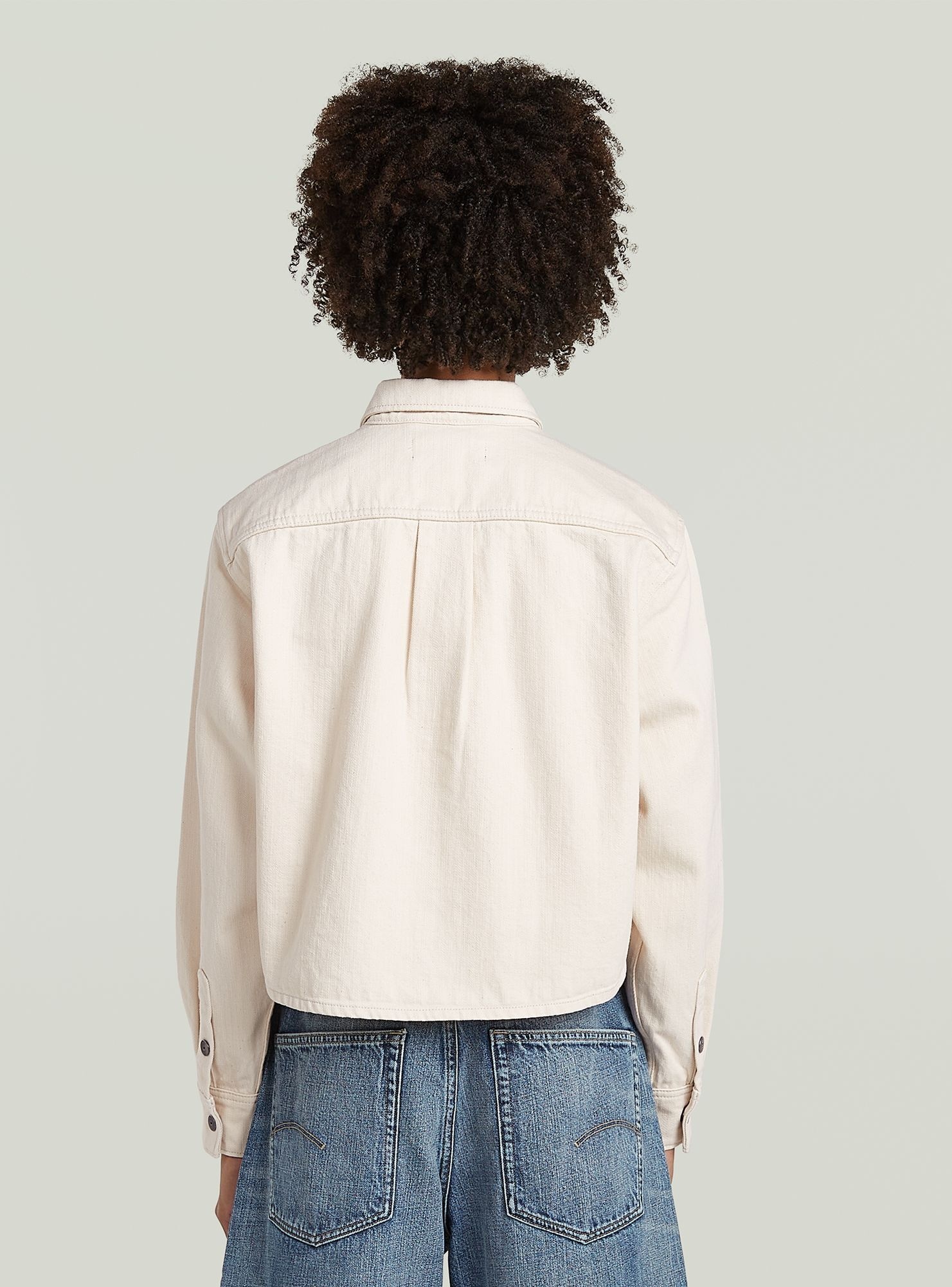 G-STAR Langarmshirt »Boxy Relaxed Hemd«