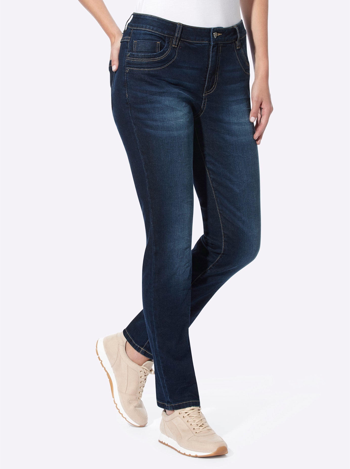 heine 5-Pocket-Jeans 1 Stk. tlg. günstig online kaufen