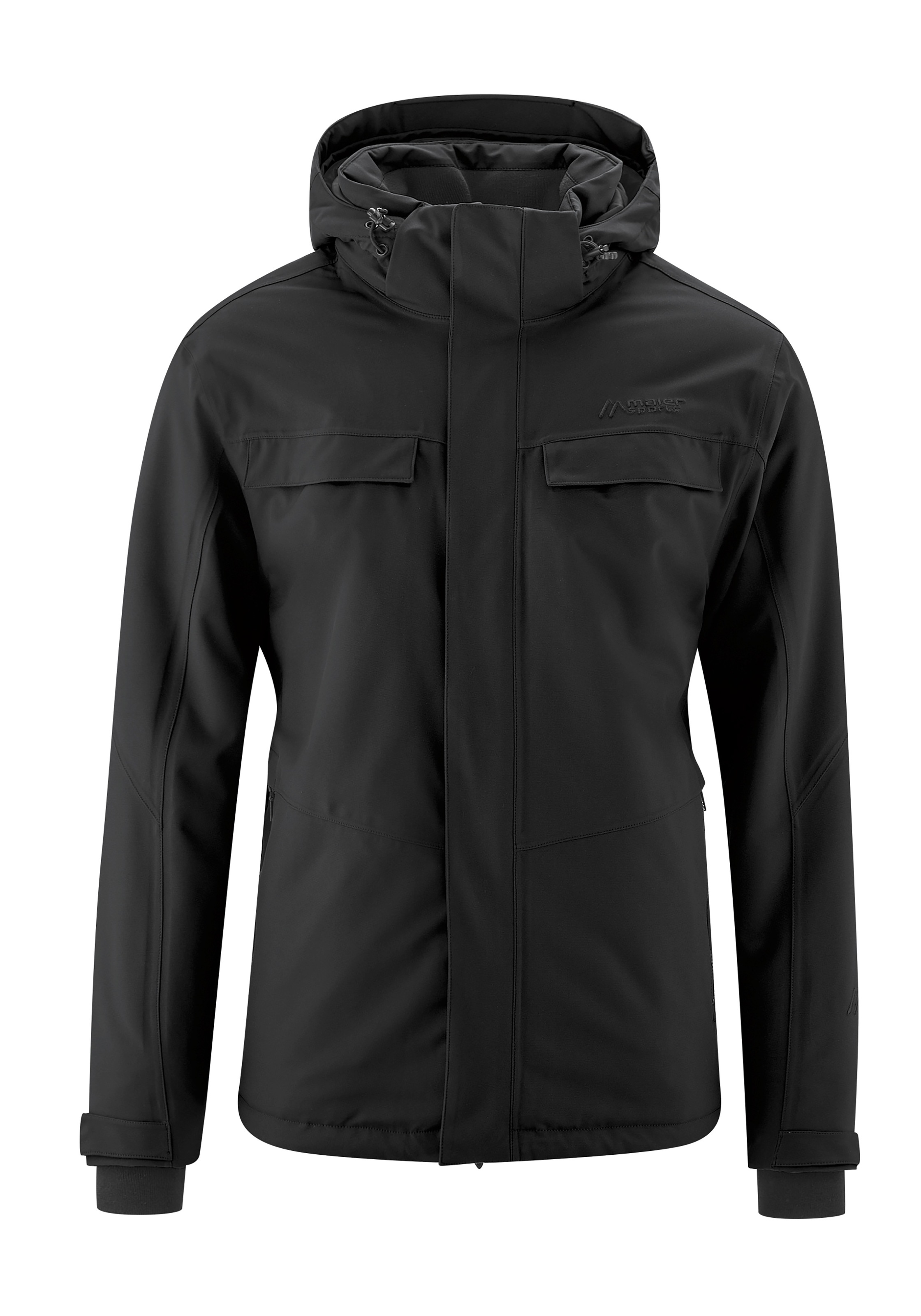 Maier Sports Funktionsjacke "Piet", Warme Outdoorjacke für winterliche Wanderungen