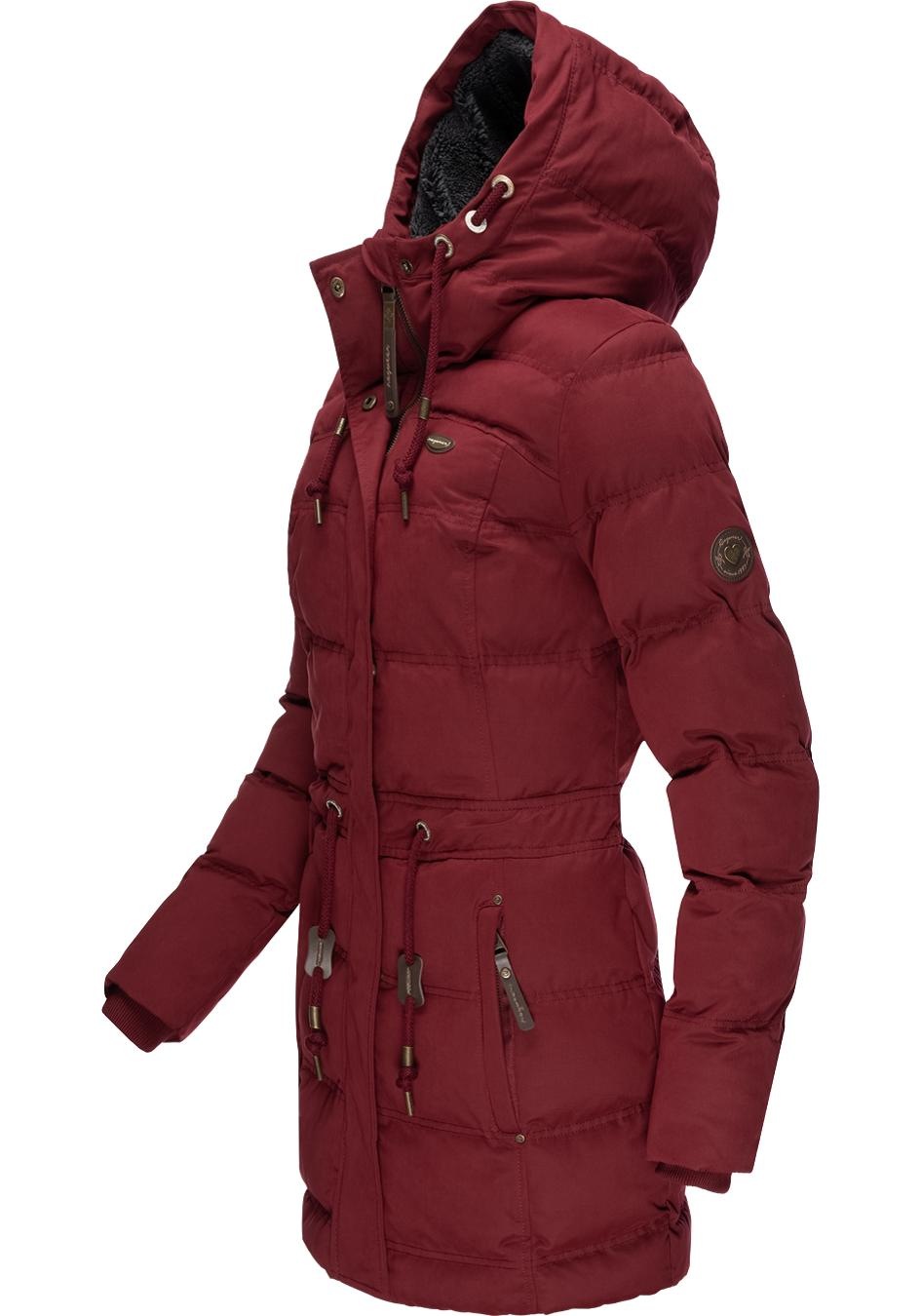 Ragwear Winterjacke »Ashani Puffy«, mit Kapuze, stylischer Winterparka mit gefütterter Kapuze