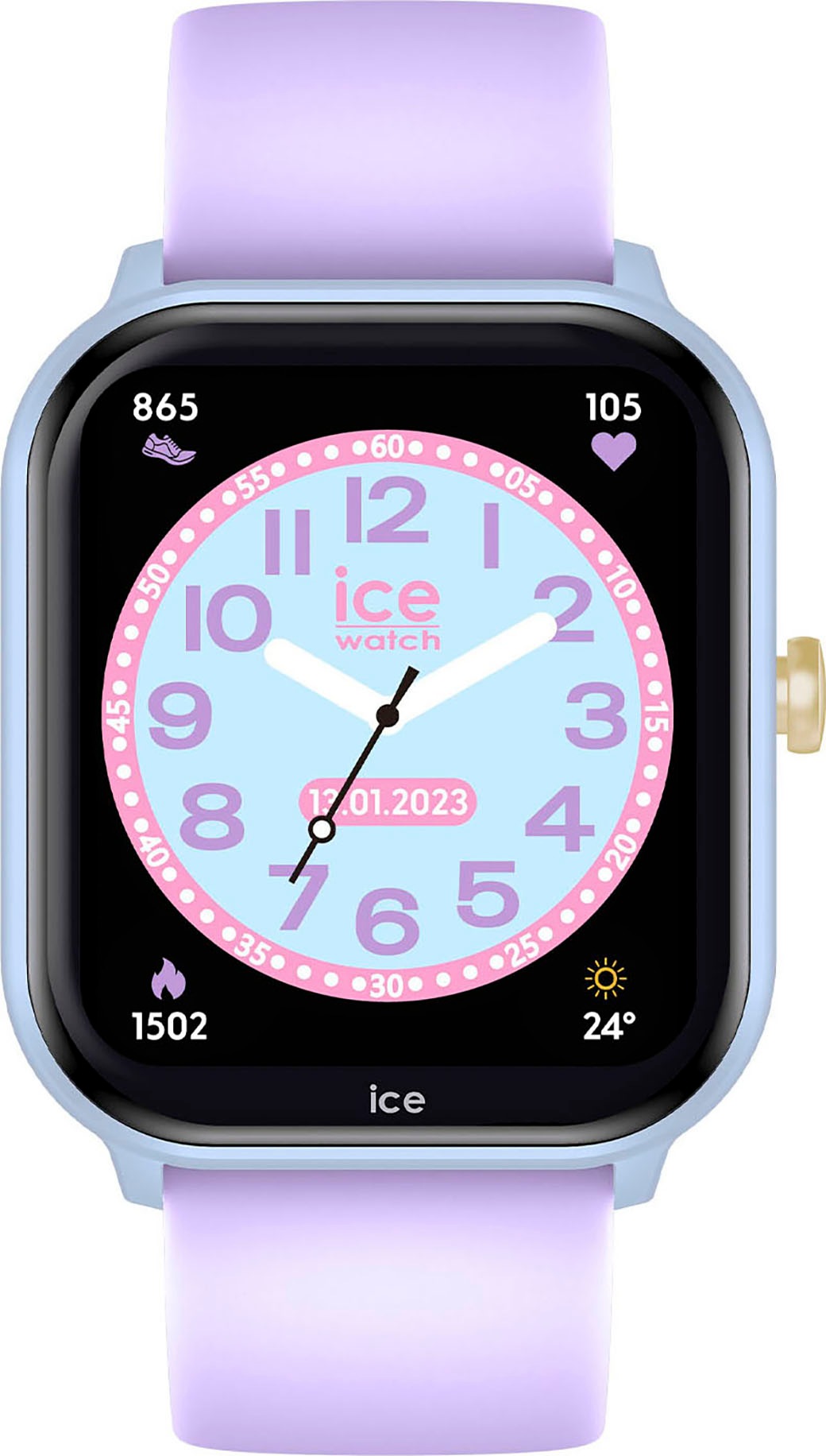 Smartwatch »ICE smart junior 2.0«, Armbanduhr, Mädchenuhr, Kinderuhr, Silikonarmband,...