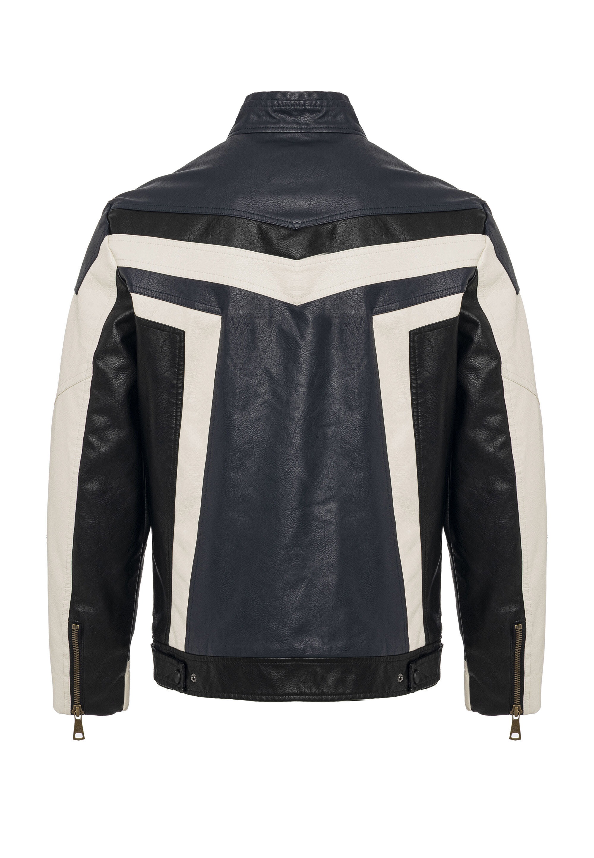 Cipo & Baxx Bikerjacke »CM230« ohne Kapuze Motorrad-Look mit sportlichem Design