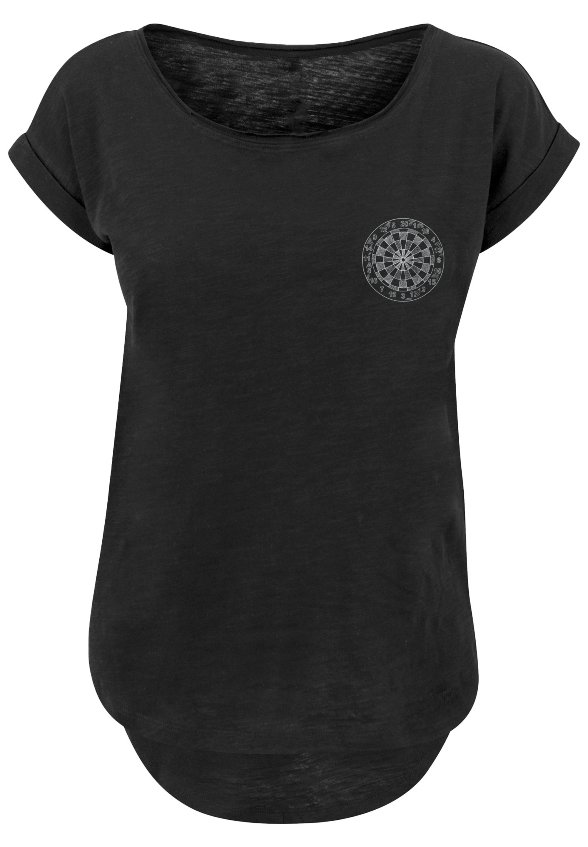 F4NT4STIC T-Shirt »Darts Board Dartscheibe«, Print