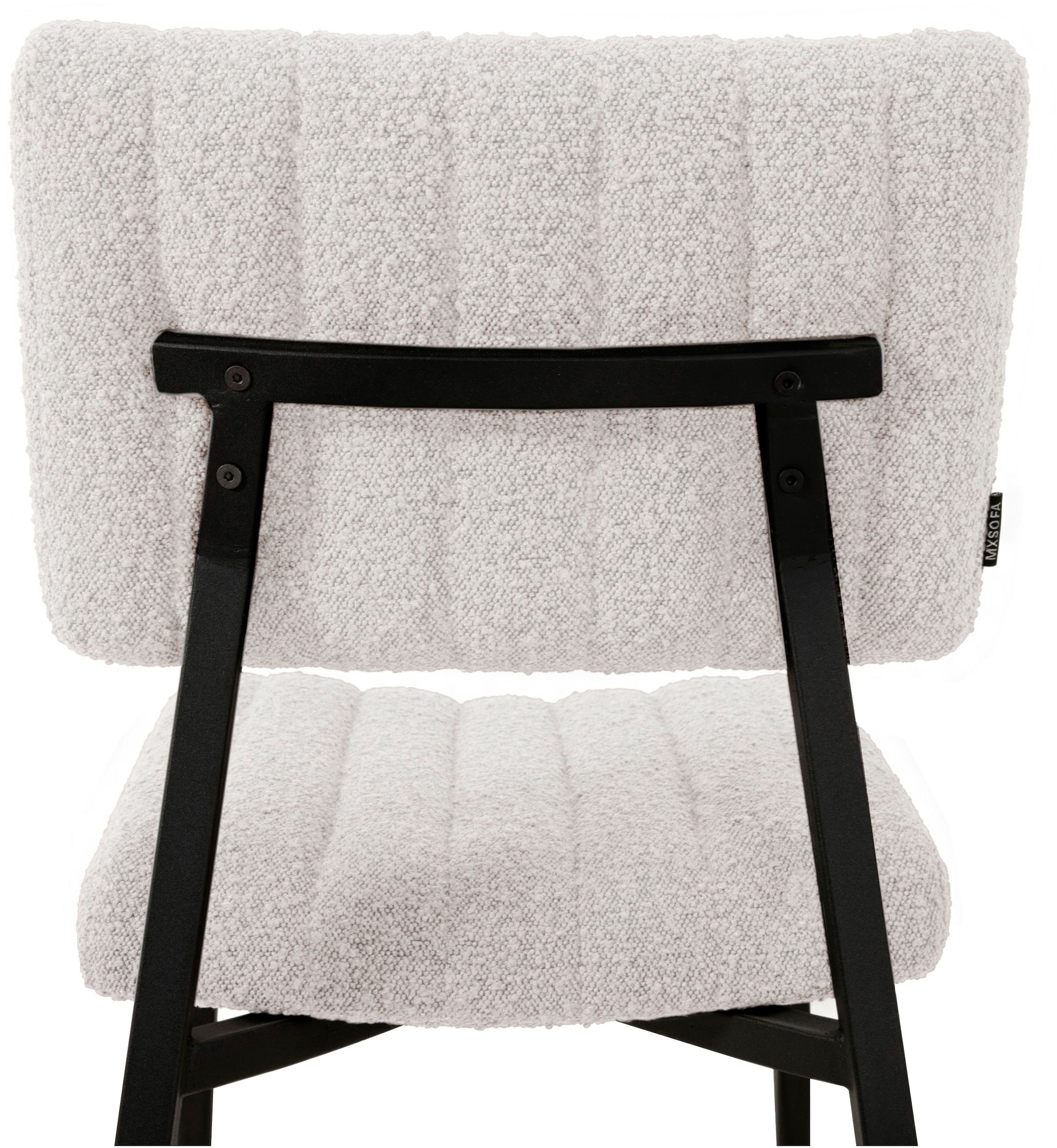 OMG Design Esszimmerstuhl »Dirk«, (Set), 2 St., Stoff, moderner Boucle Bezug, bequem gepolstert