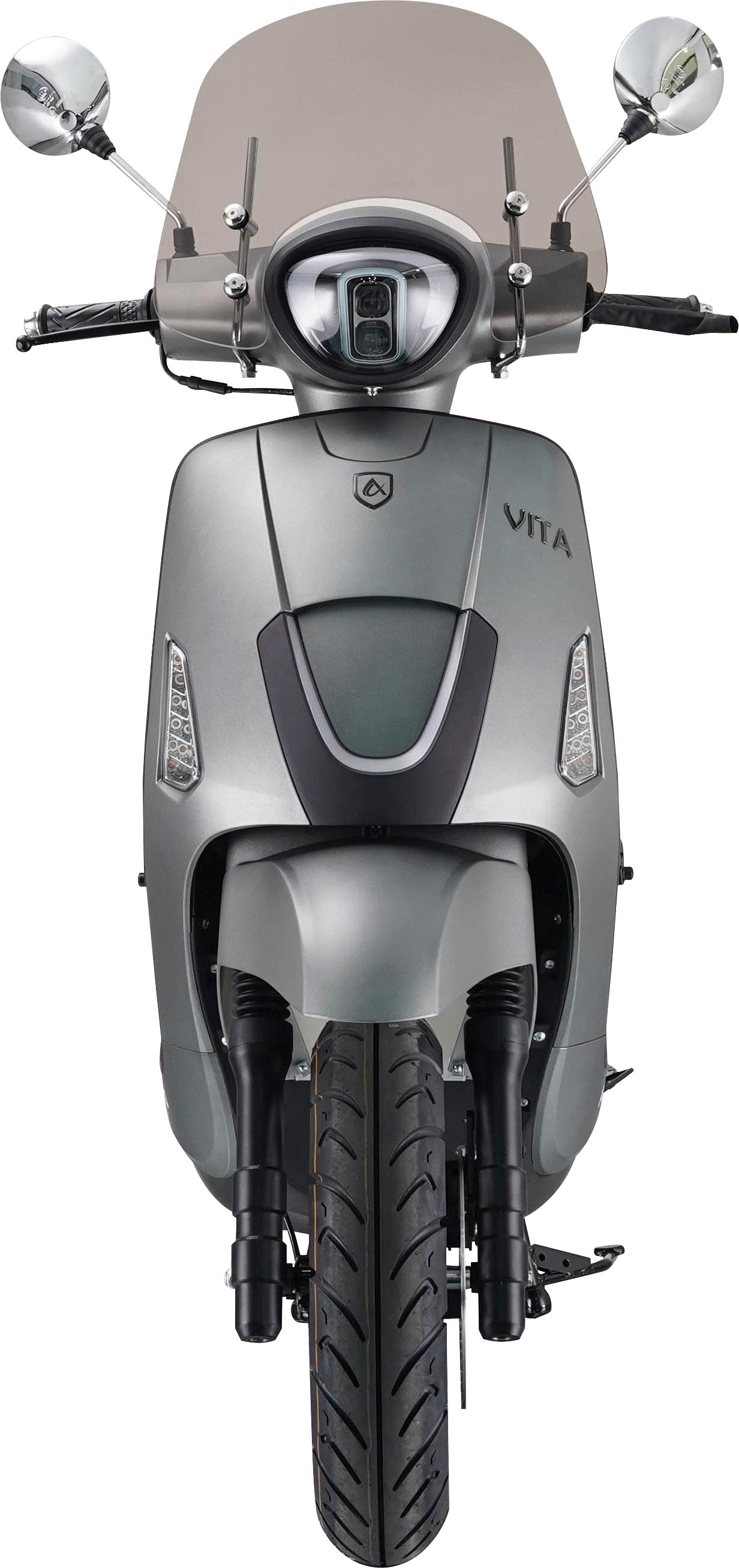 Alpha Motors Motorroller »Vita«, 50 cm³, 45 km/h, Euro 5, 2,99 PS, inkl.  Windschild | BAUR | Motorroller