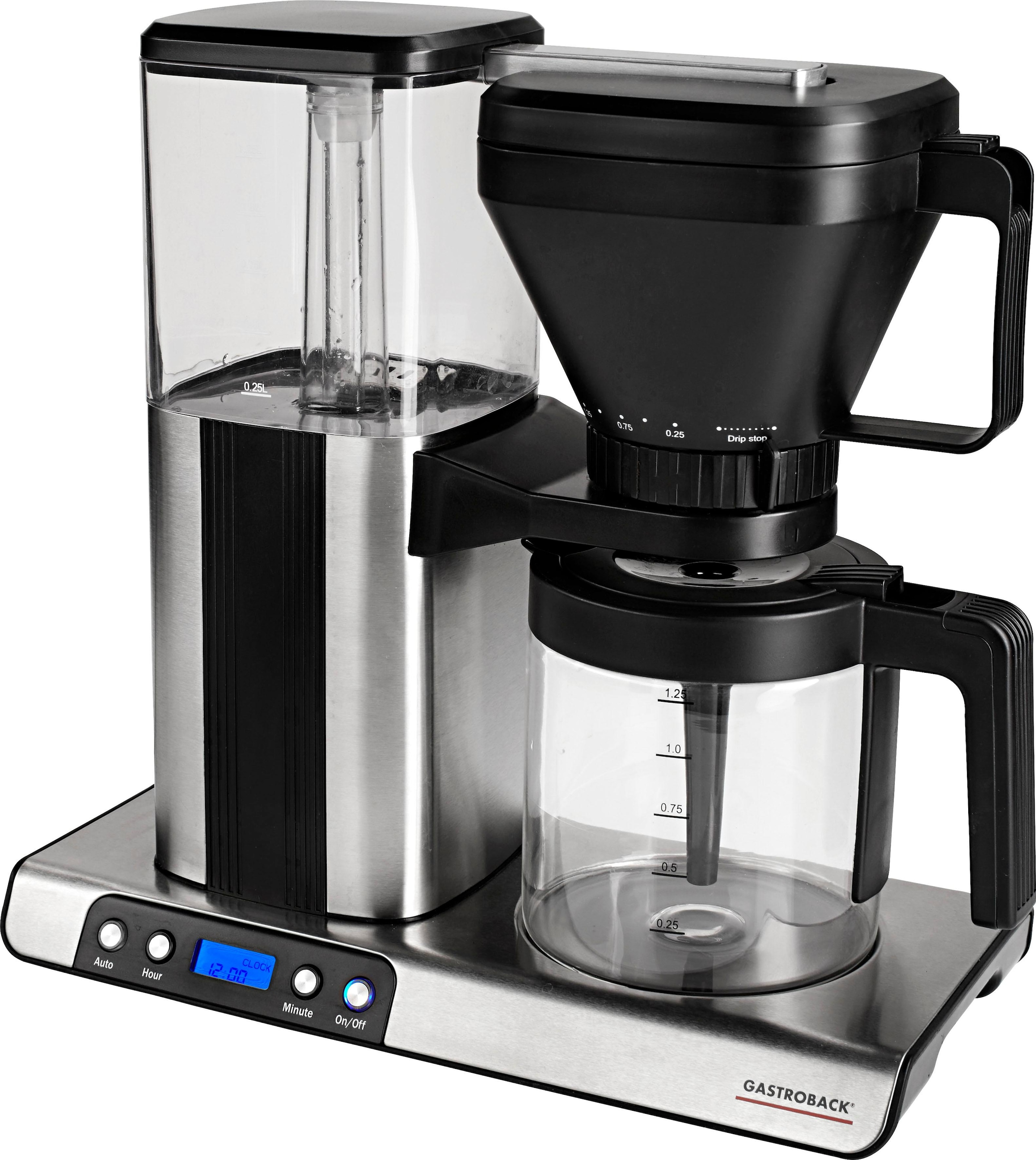 Filterkaffeemaschine »Design Brew Advanced 42706«, Papierfilter, 1x4