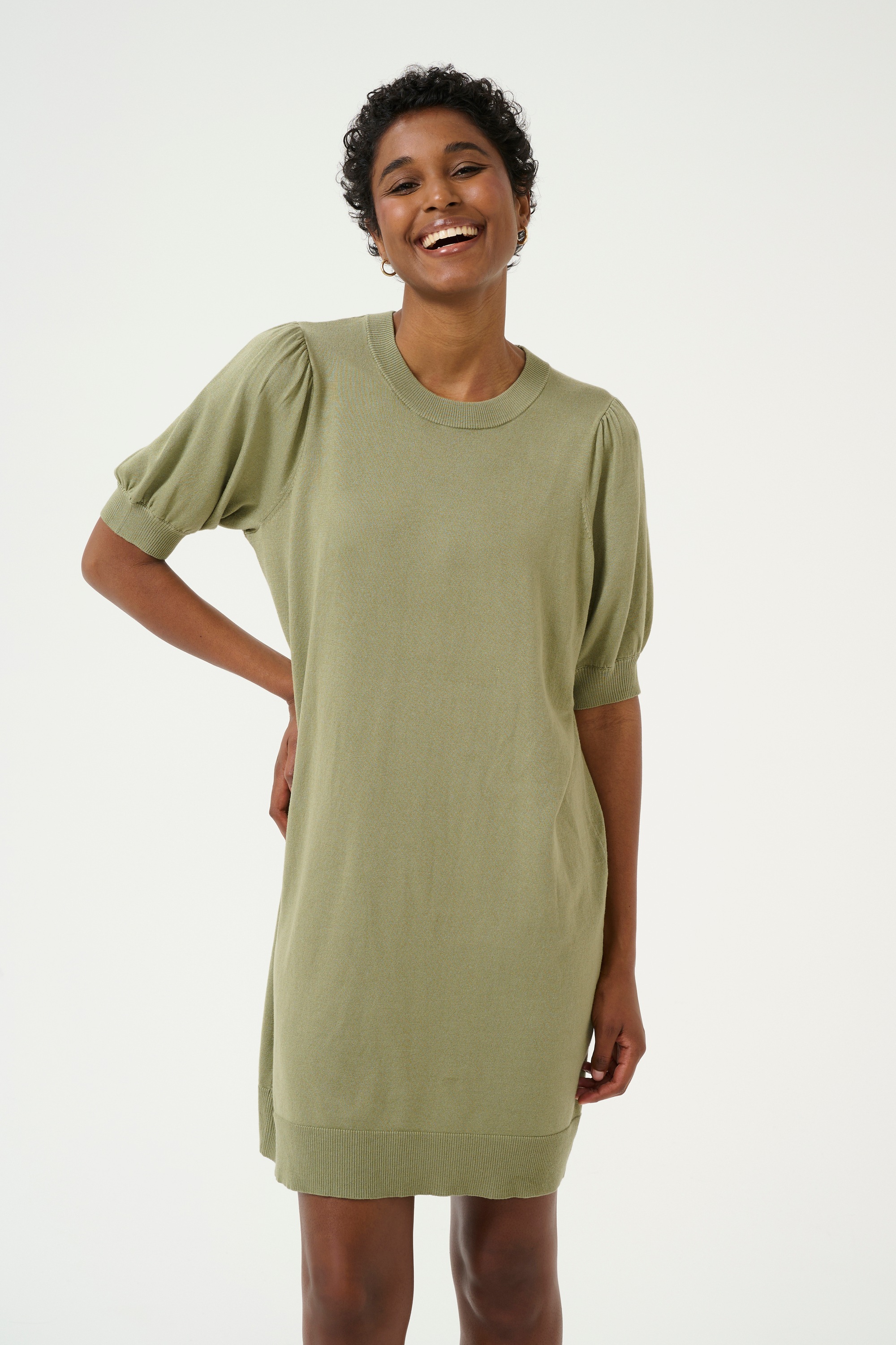 KAFFE Midikleid »Damen Kleid KAlizza«