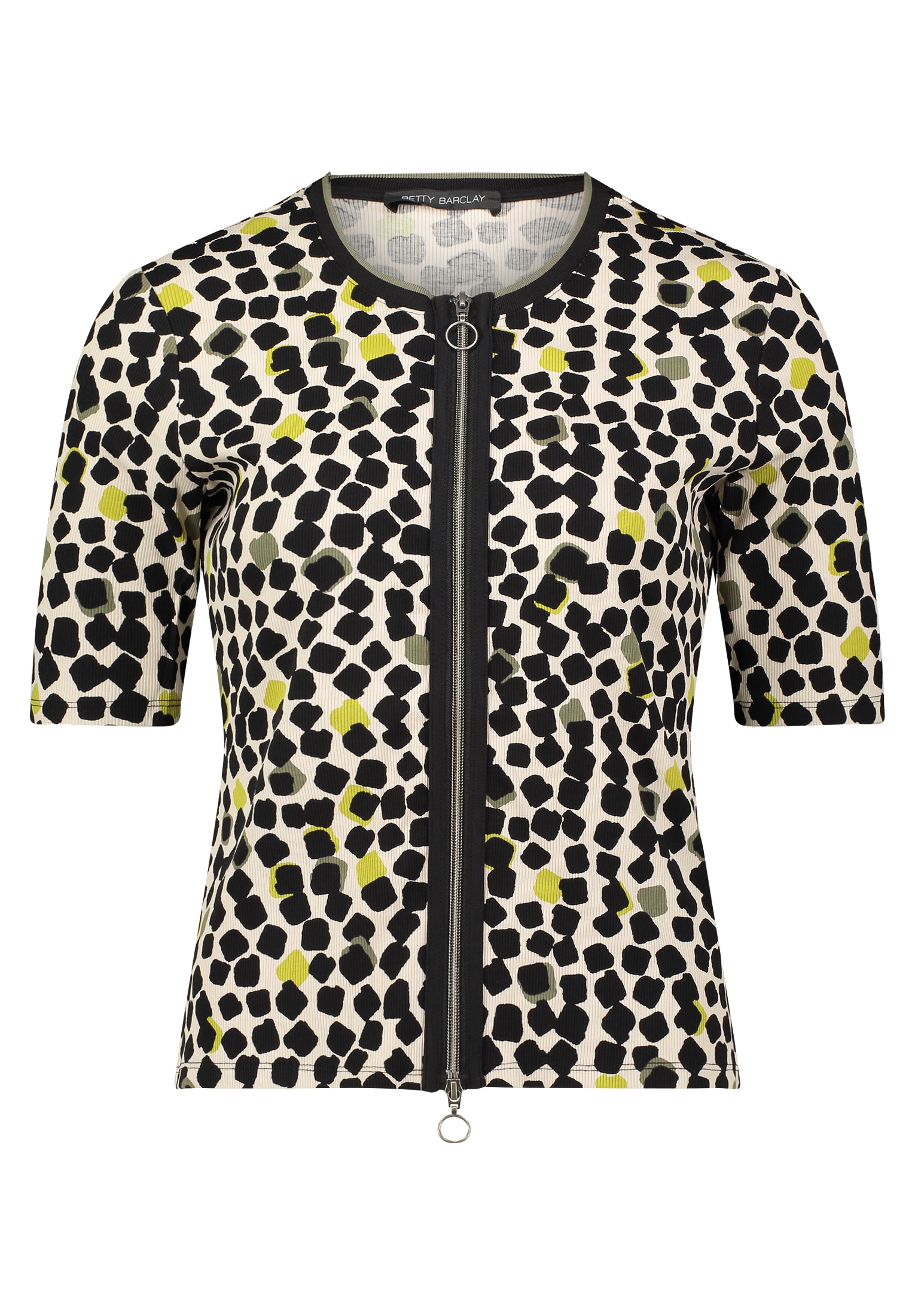 Betty Barclay Shirtjacke »Betty Barclay Shirtjacke mit Rippenstruktur«, (1 tlg.), Material
