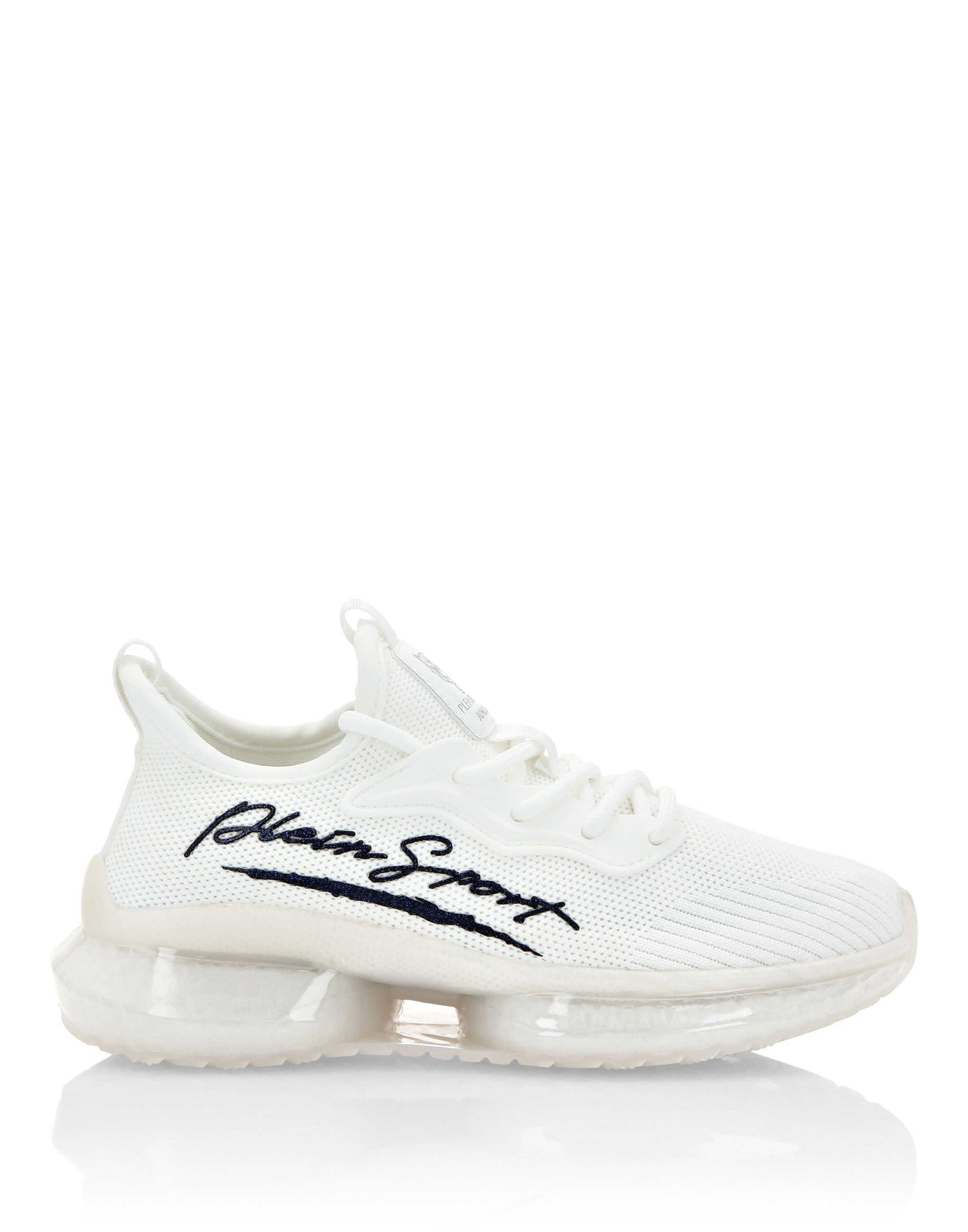 Sneaker PLEIN SPORT "Bubble Sole", Kinder, Gr. 25, Normalschaft, 01, weiß, Schuhe Sneaker