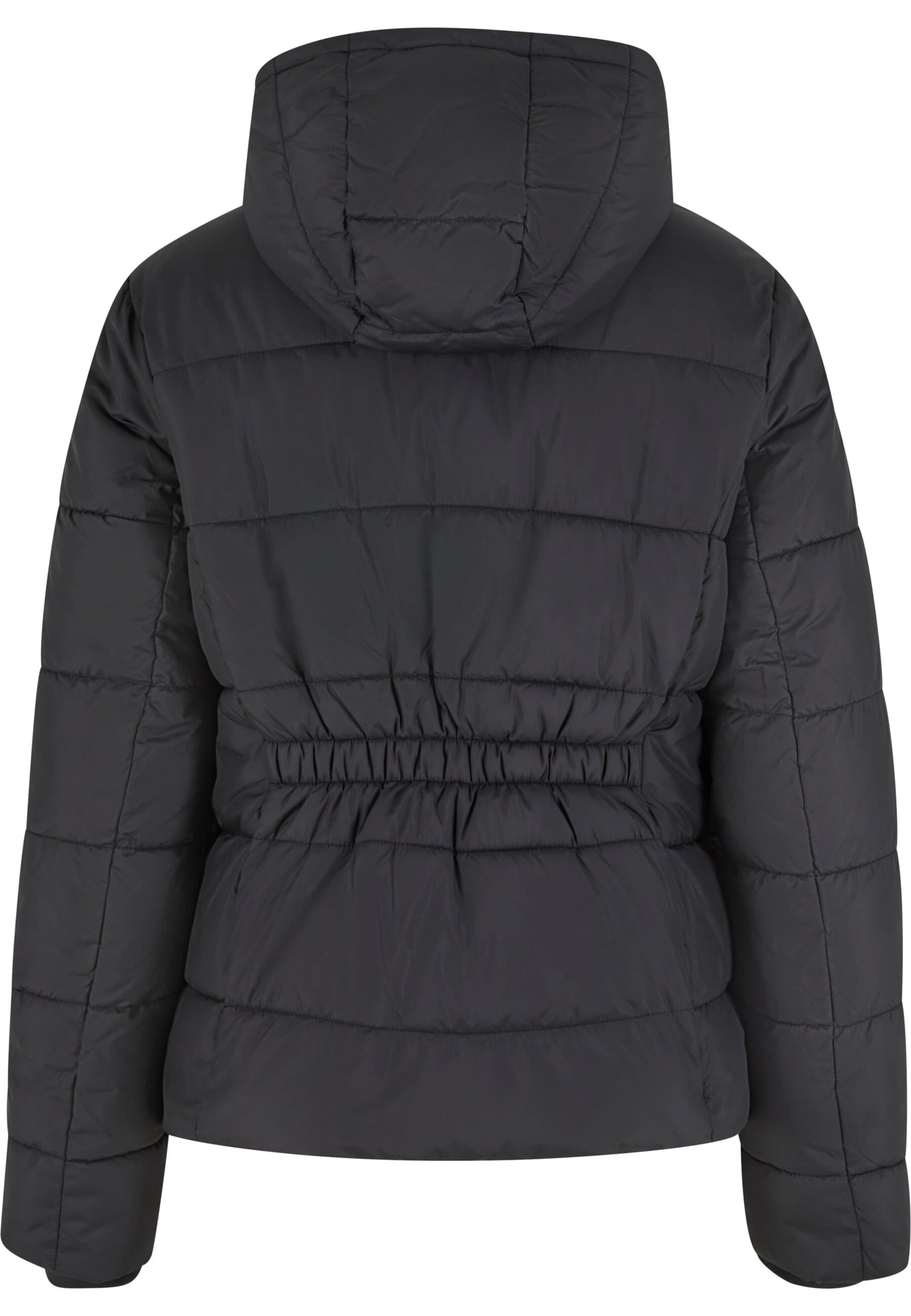 URBAN CLASSICS Winterjacke »Urban Classics Ladies Short Puffer Jacket With Hood«, (1 St.), mit Kapuze