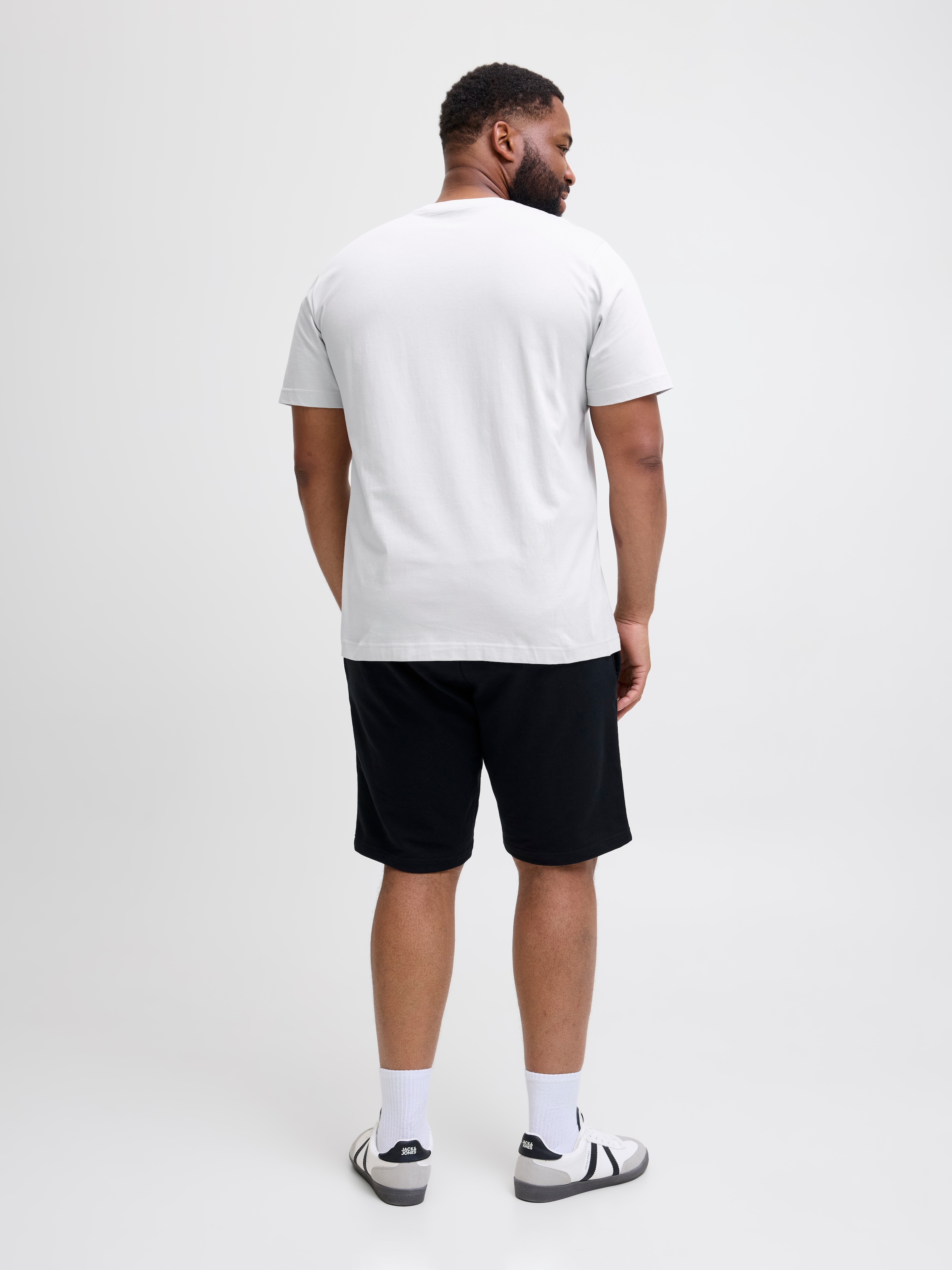 Jack & Jones PlusSize Print-Shirt »JCOCALMA TEE SS CREW NECK FST PLS«, mit Logo Print
