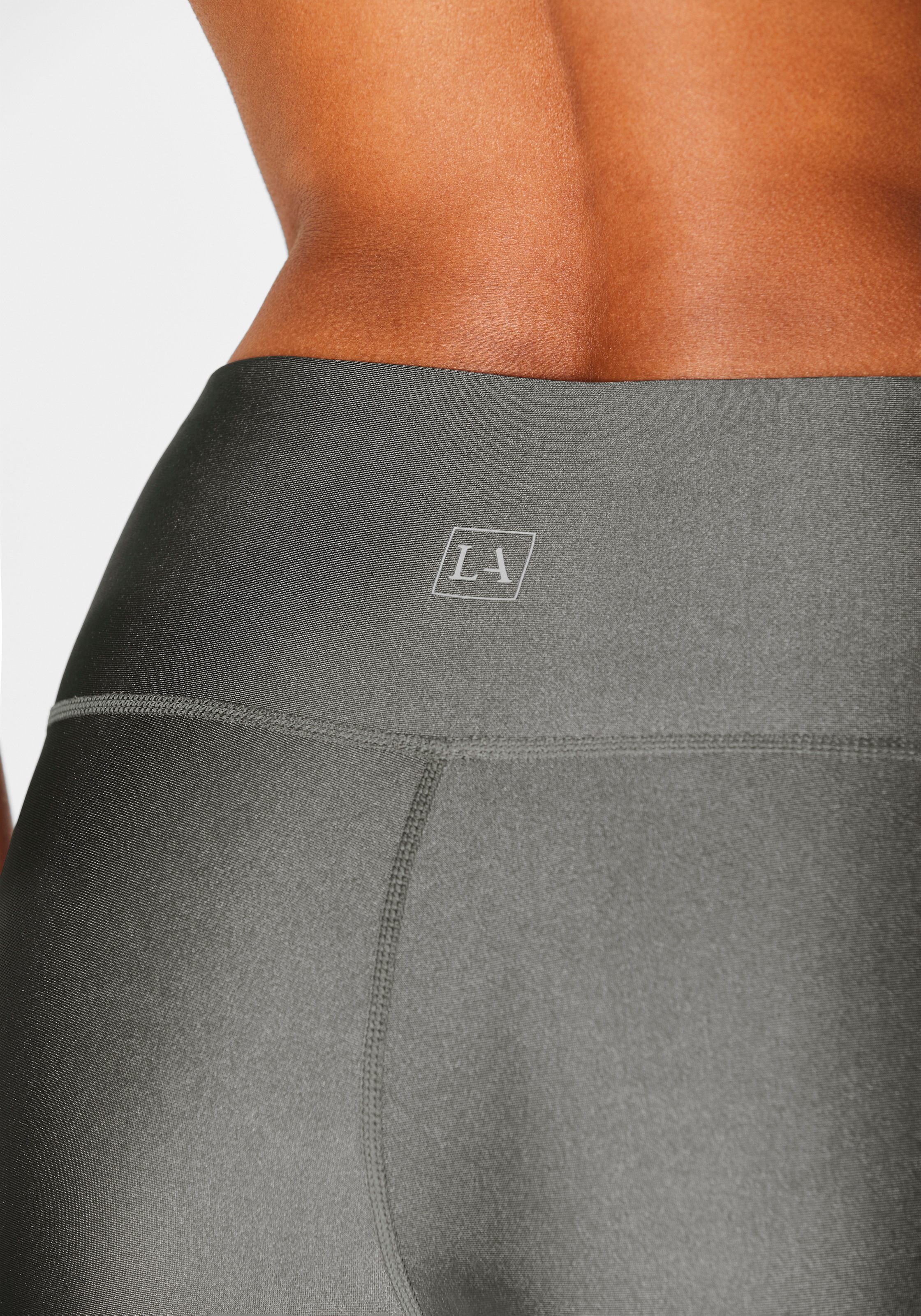 LASCANA Caprihose, (2er-Pack), mit versteckter Tasche im Bund