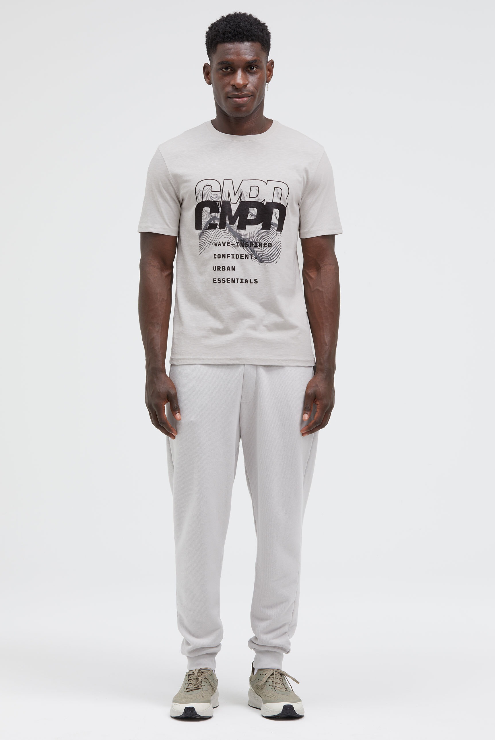 CMPD Rundhalsshirt, aus Baumwolle