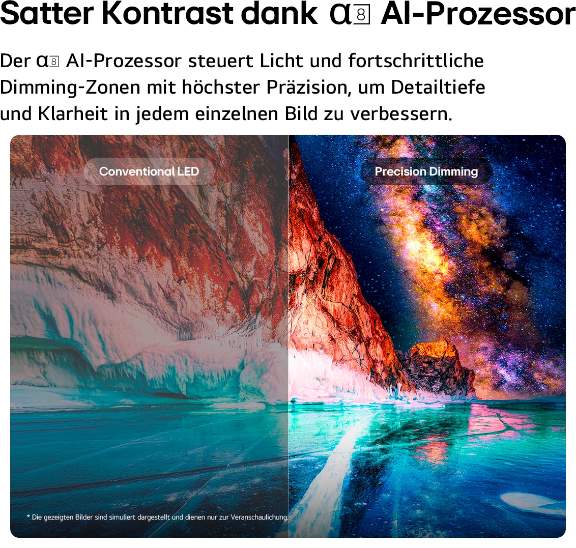 LG Mini-LED-Fernseher »86MRGB87B9B« 217 cm/86 ″ Smart-TV