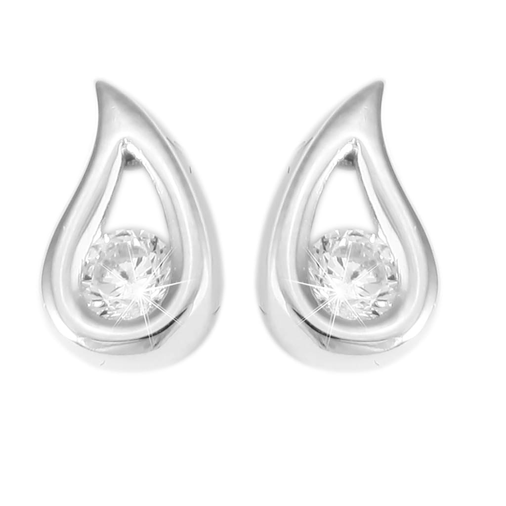 Adelia´s Paar Ohrstecker »Ohrstecker Tropfen aus 925 Silber mit Zirkonia« Adelia´s Paar Ohrstecker »Ohrstecker Tropfen aus 925 Silber mit Zirkonia«