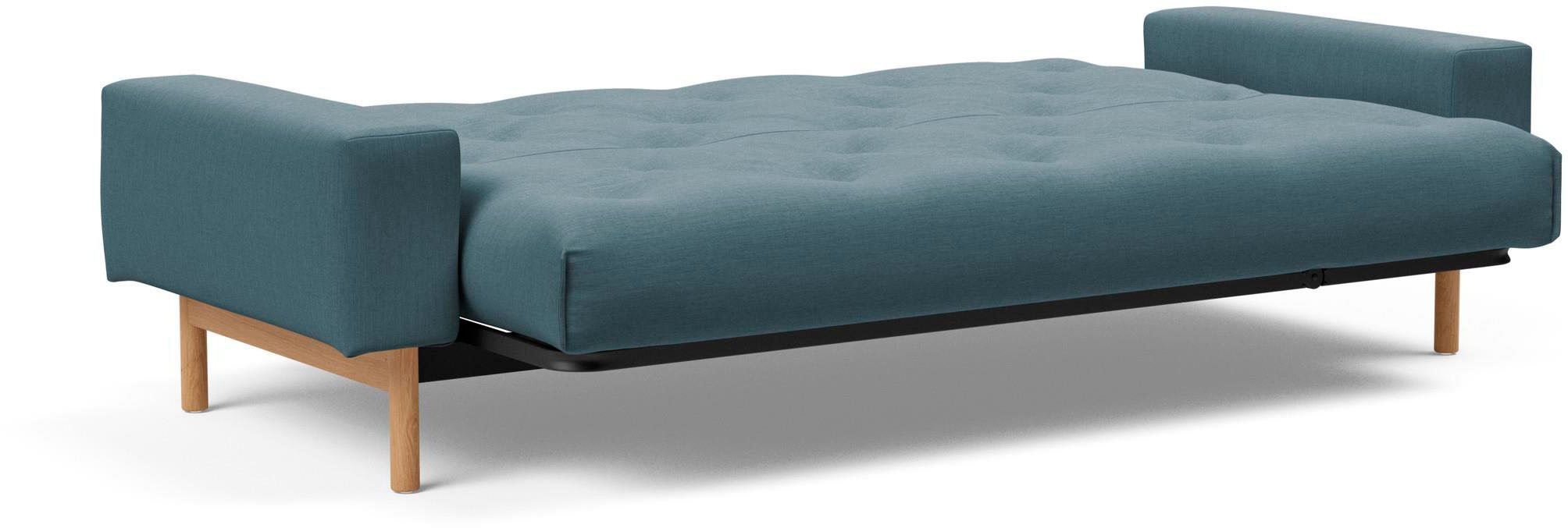 INNOVATION LIVING ™ Schlafsofa »MIMER hochwertige Schlaffunktion, aktuelles Design und extra Komfort,«, Taschenfederkernmatratze, Breite Liegefläche 140 cm