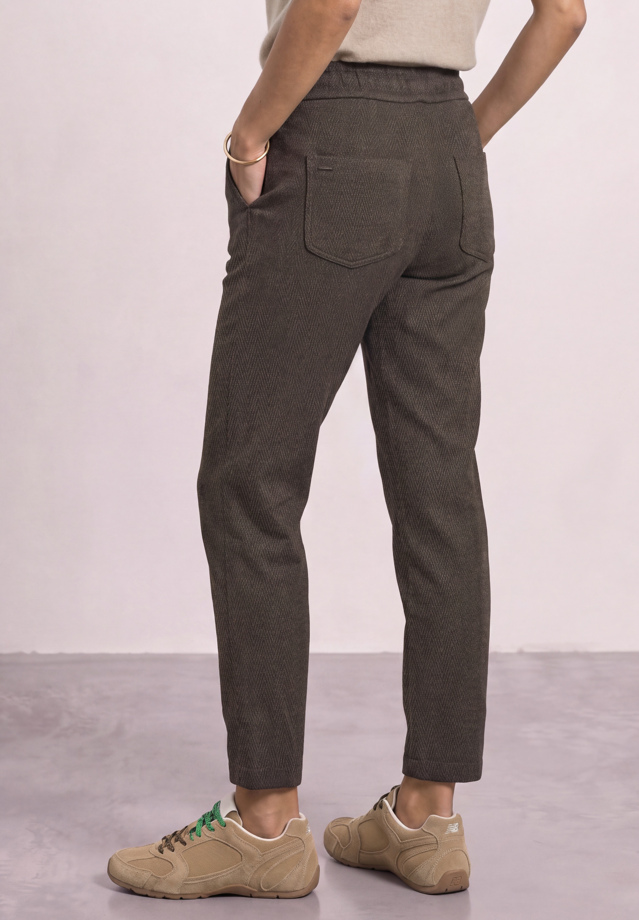 STREET ONE Jerseyhose  Middle Waist