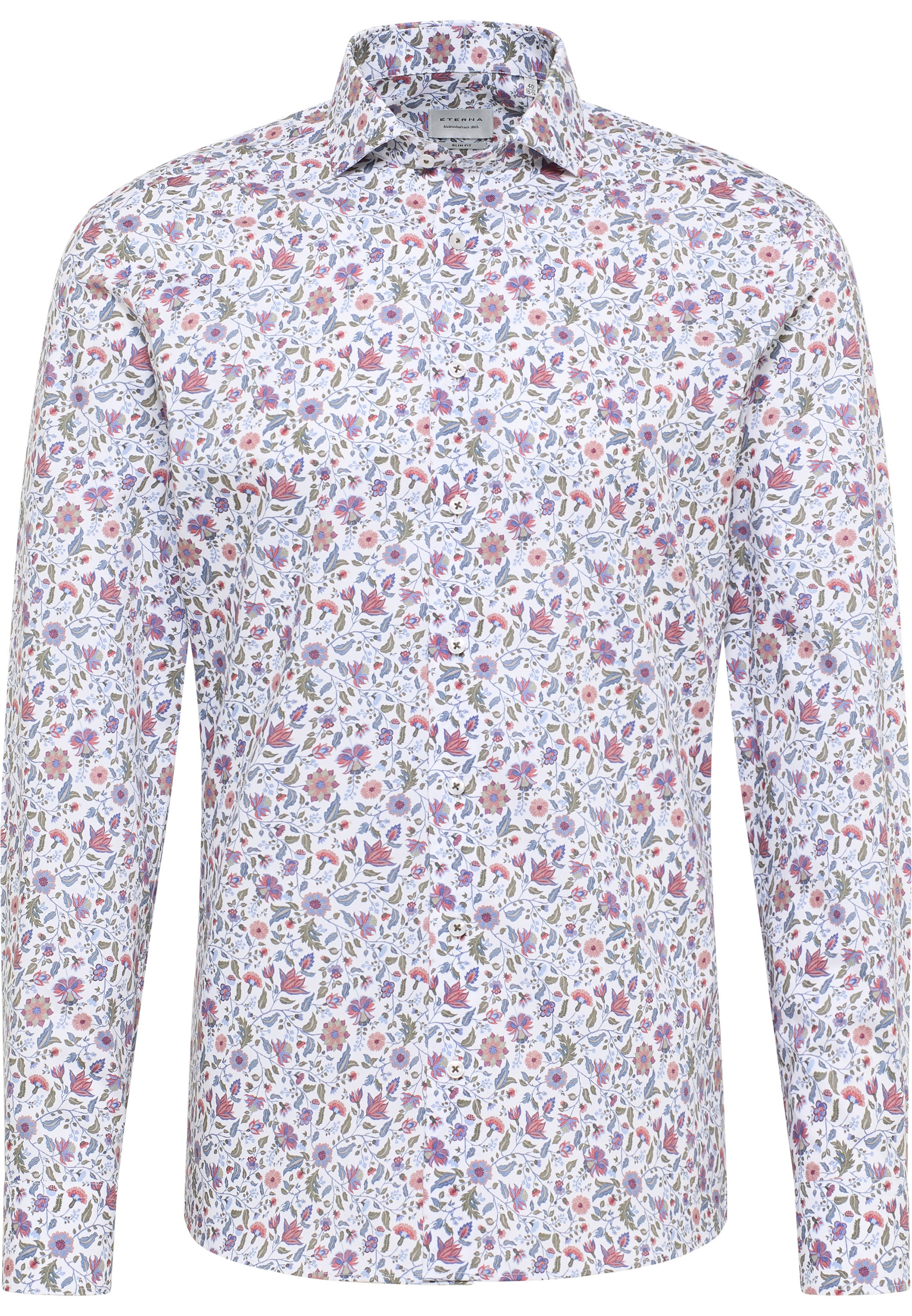 Eterna Langarmhemd »SLIM FIT«, NON IRON (bügelfrei)