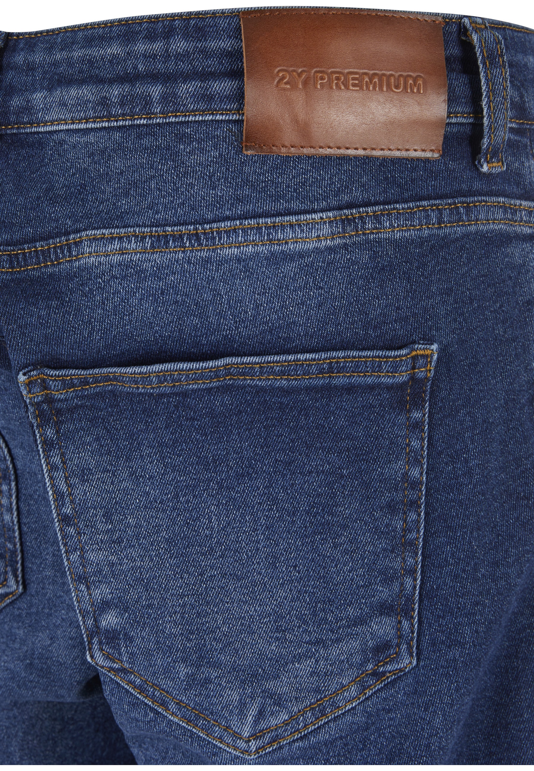 2Y Premium Bequeme Jeans »2Y Premium Herren 2Y Tapered Fit Jeans«