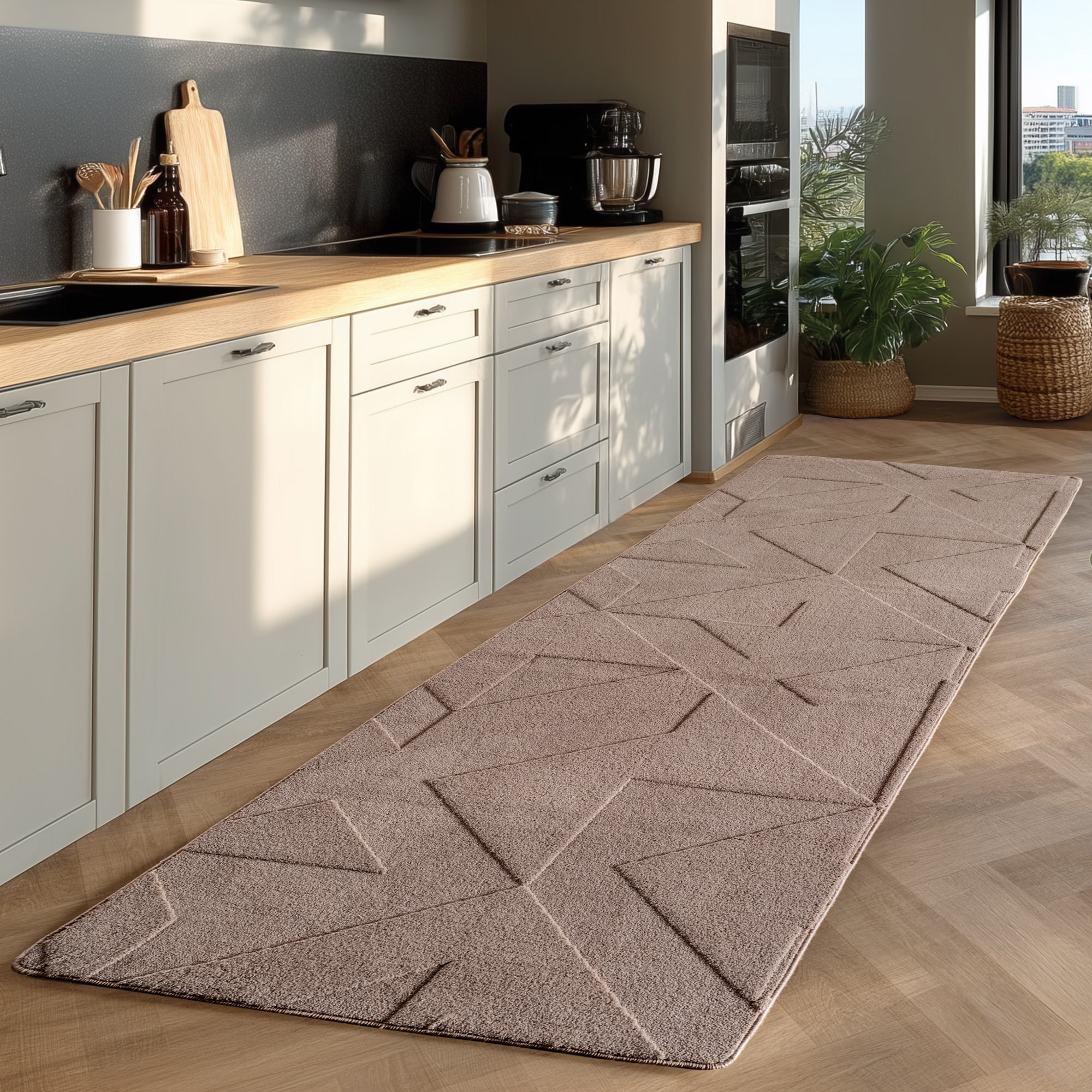 AYYILDIZ TEPPICHE POMPEI 1613 Runner Beige 80x250cm