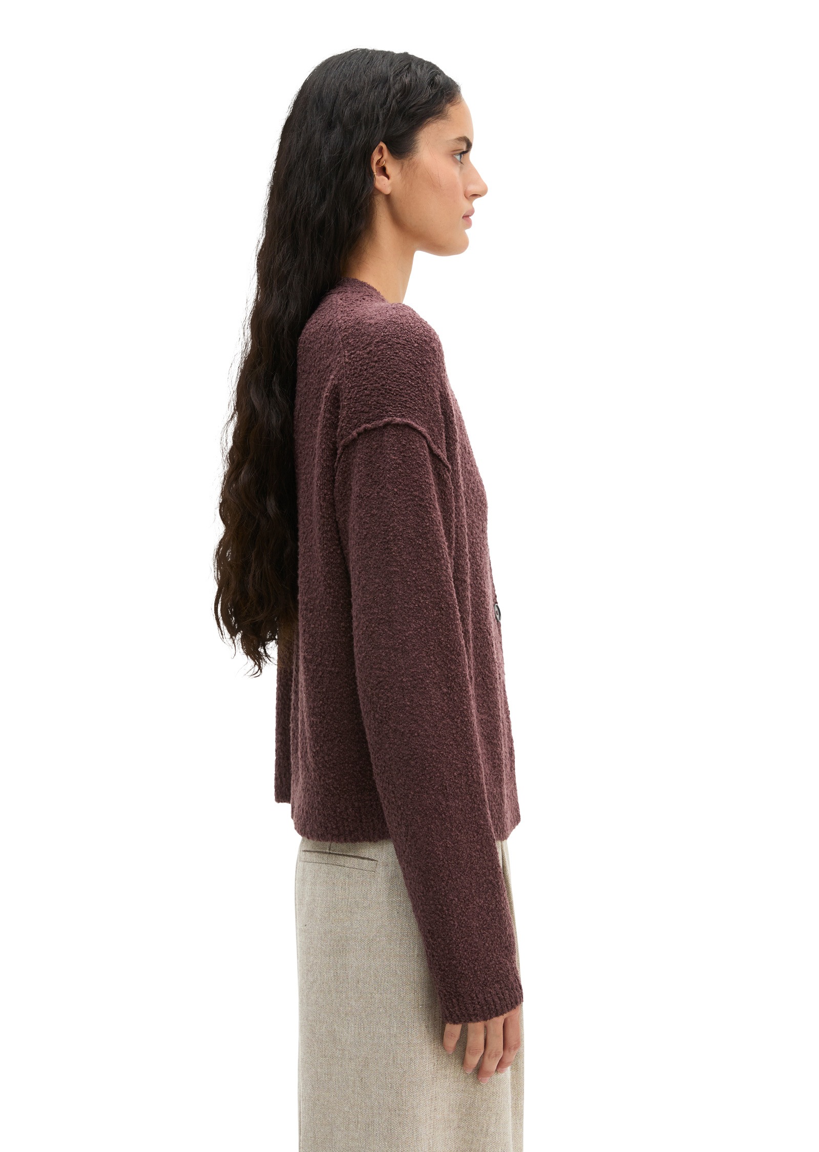 Marc O'Polo Cardigan »aus Bouclé-Garn«