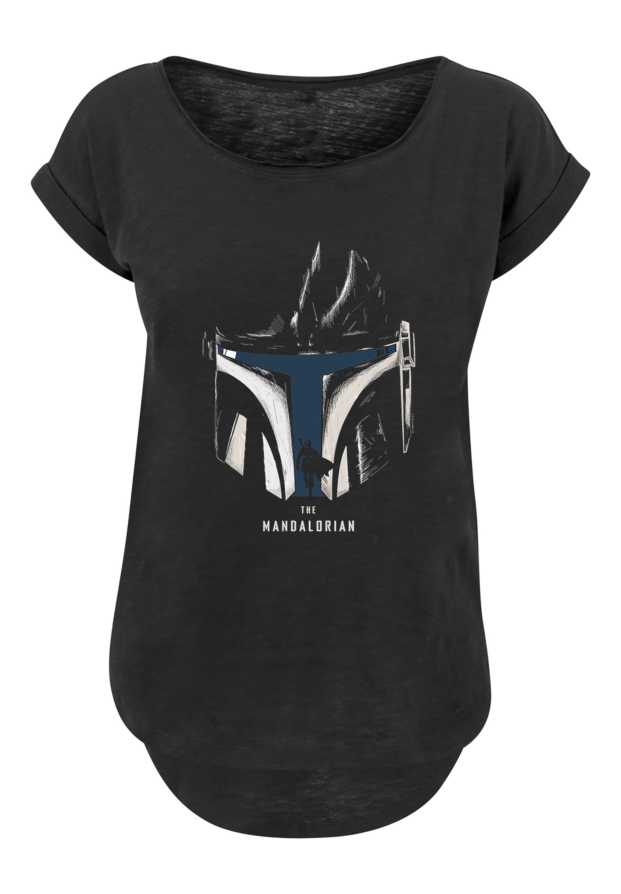 F4NT4STIC T-Shirt »Star Wars The Mandalorian Helm Silhouette Krieg der  Sterne«, Print online kaufen | BAUR
