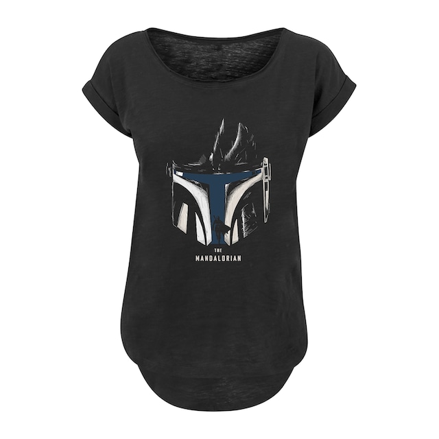 F4NT4STIC T-Shirt »Star Wars The Mandalorian Helm Silhouette Krieg der  Sterne«, Print online kaufen | BAUR
