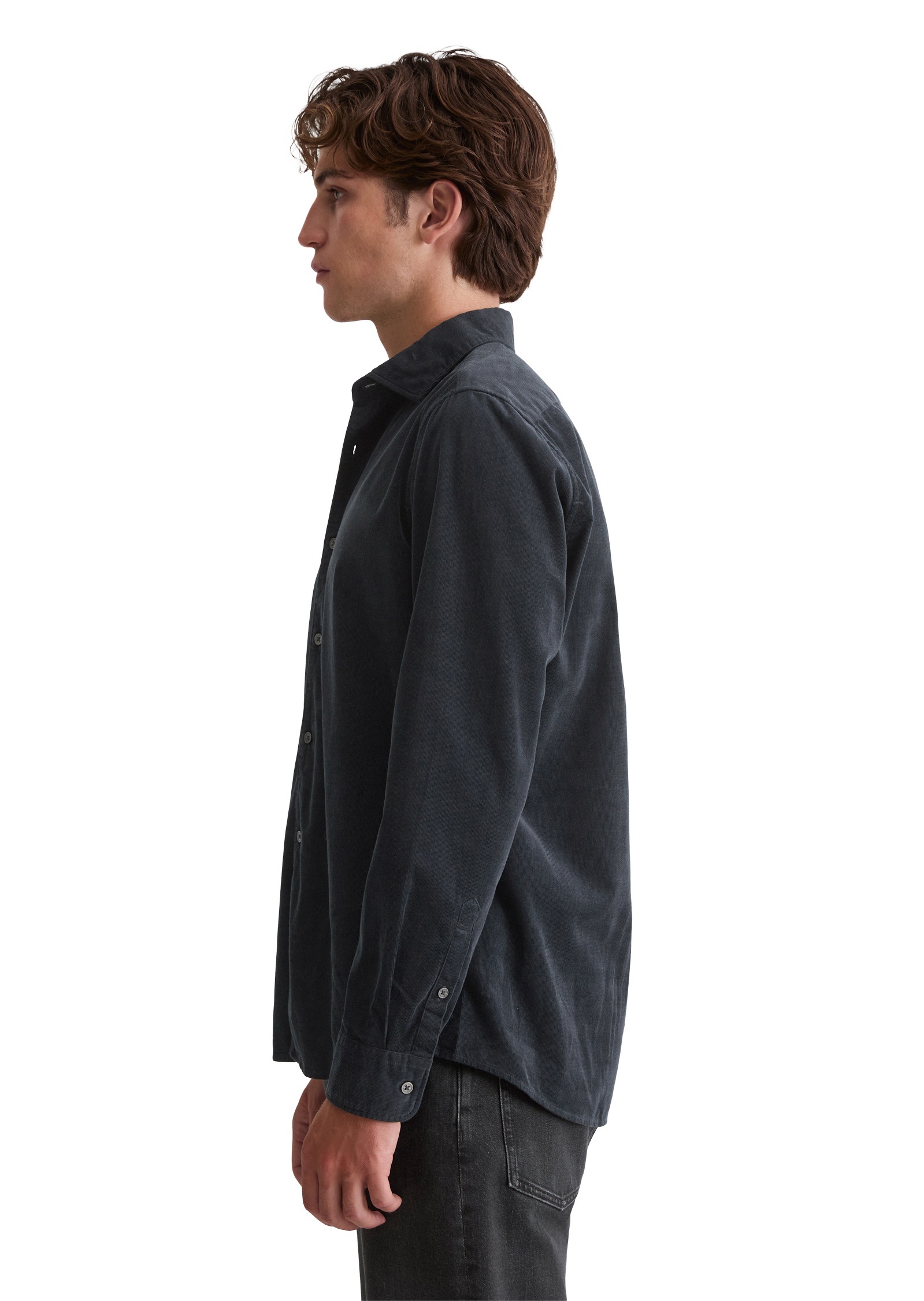 Marc O'Polo Langarmhemd »mit feiner Rippenstruktur«