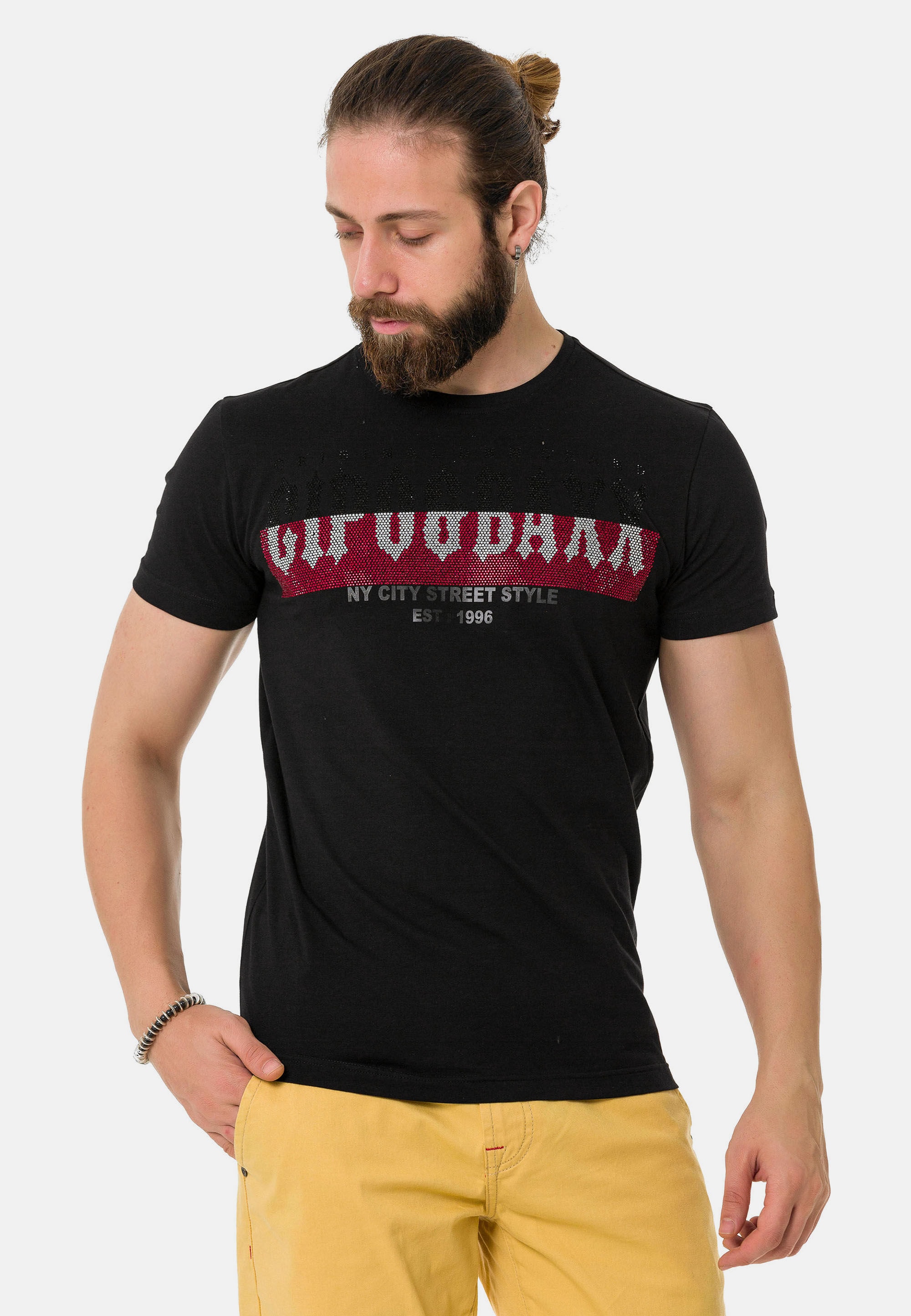 Cipo & Baxx T-Shirt "T-Shirt" günstig online kaufen