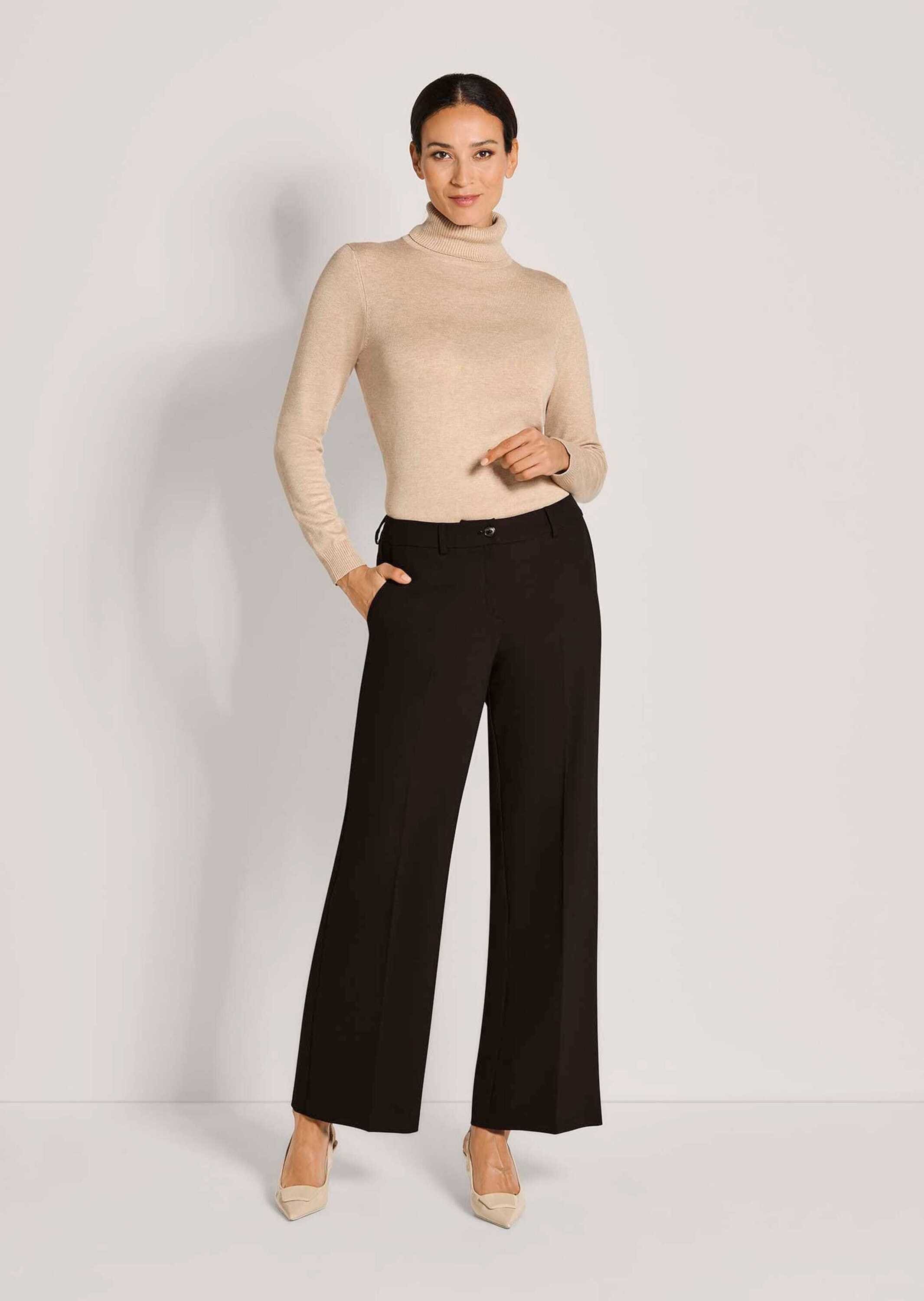 MADELEINE Bügelfaltenhose »Hose Weite Hose mit Bügelfalten«