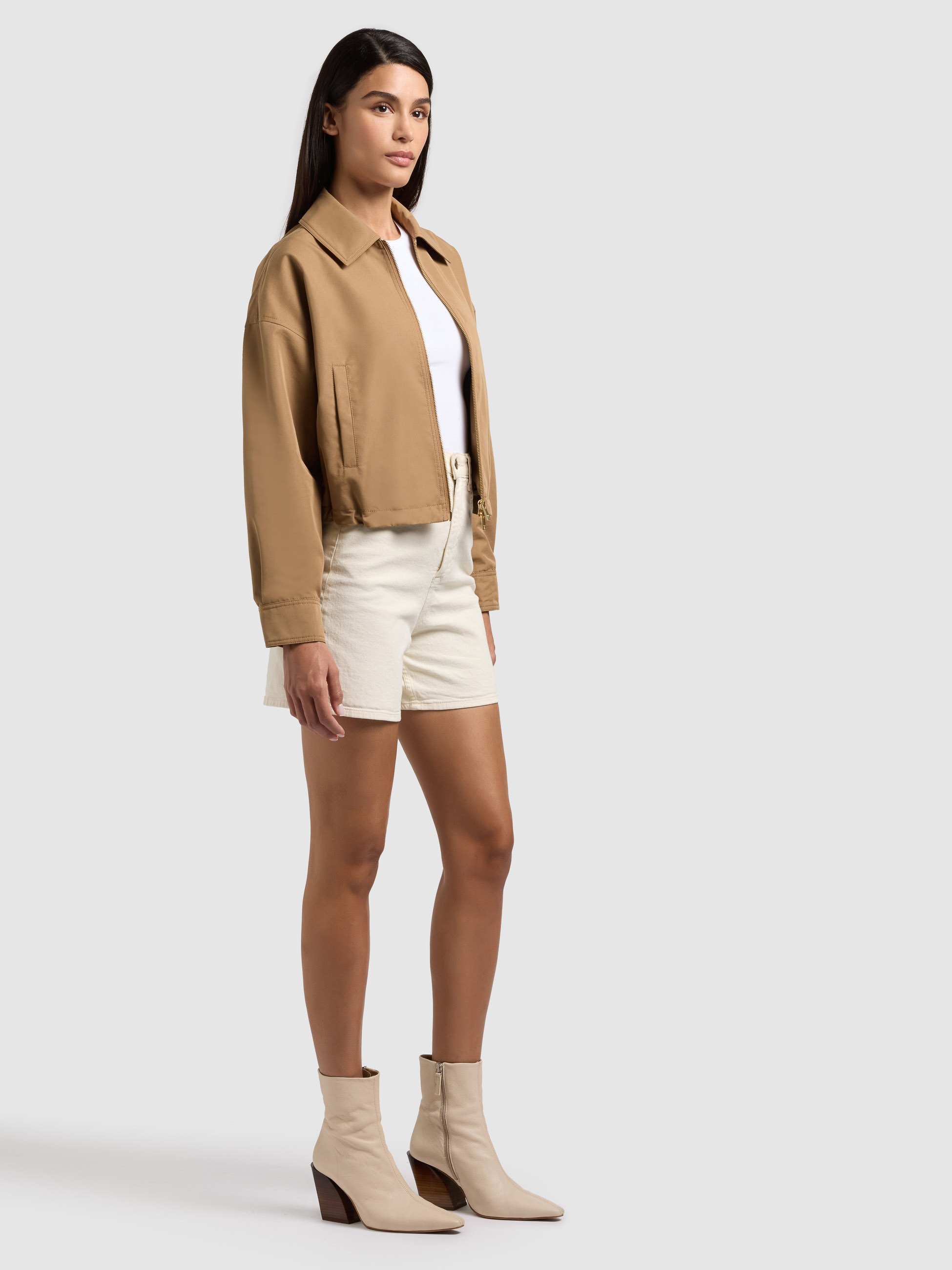 khujo Blouson »TOVEE« ohne Kapuze