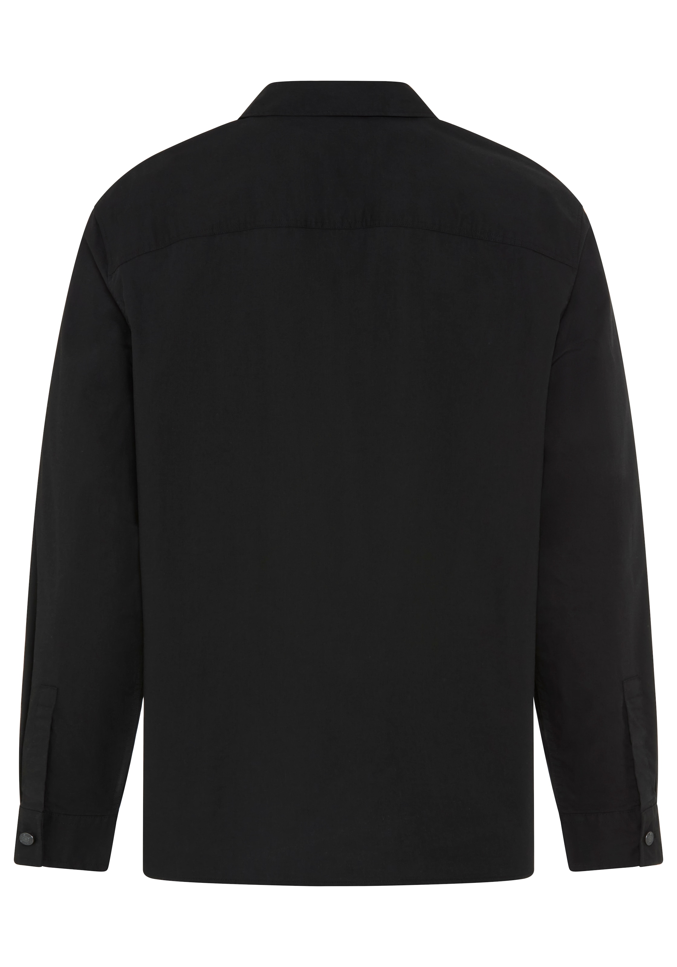 Calvin Klein Outdoorhemd »Overshirt LS COTTON NYLON UTI« bequeme Passform, Hemdkragen, Markenlabel