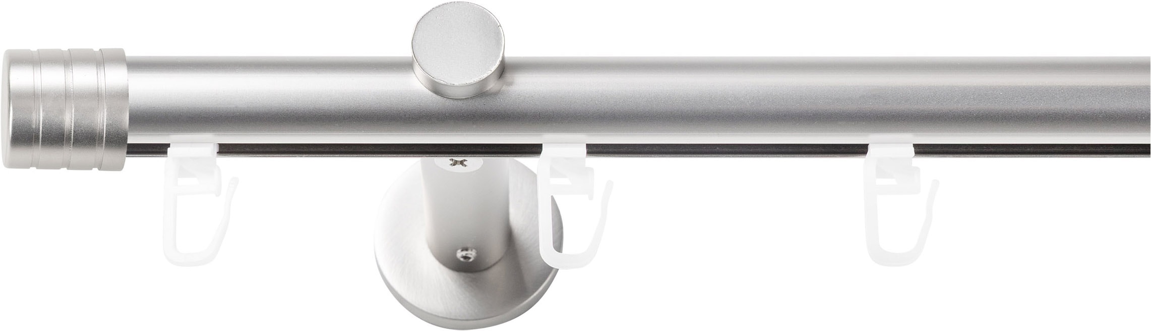 SN DECO GROUP Gardinenstange Ø 19 mm 1 läufig-läufig Fixmaß;kürzbar