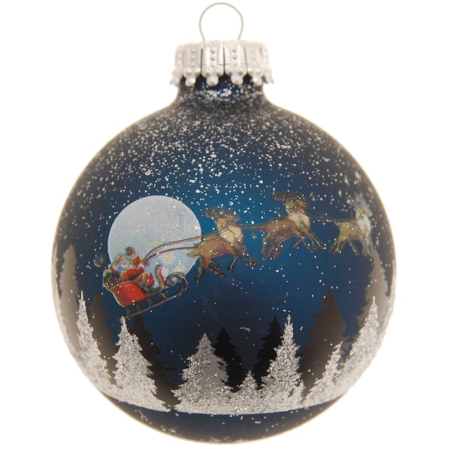 Krebs Glas Lauscha Weihnachtsbaumkugel »Spirit of Christmas, 7 cm«, (Set, 4  St.), Weihnachtsdeko, Christbaumschmuck, Christbaumkugeln aus Glas  bestellen | BAUR