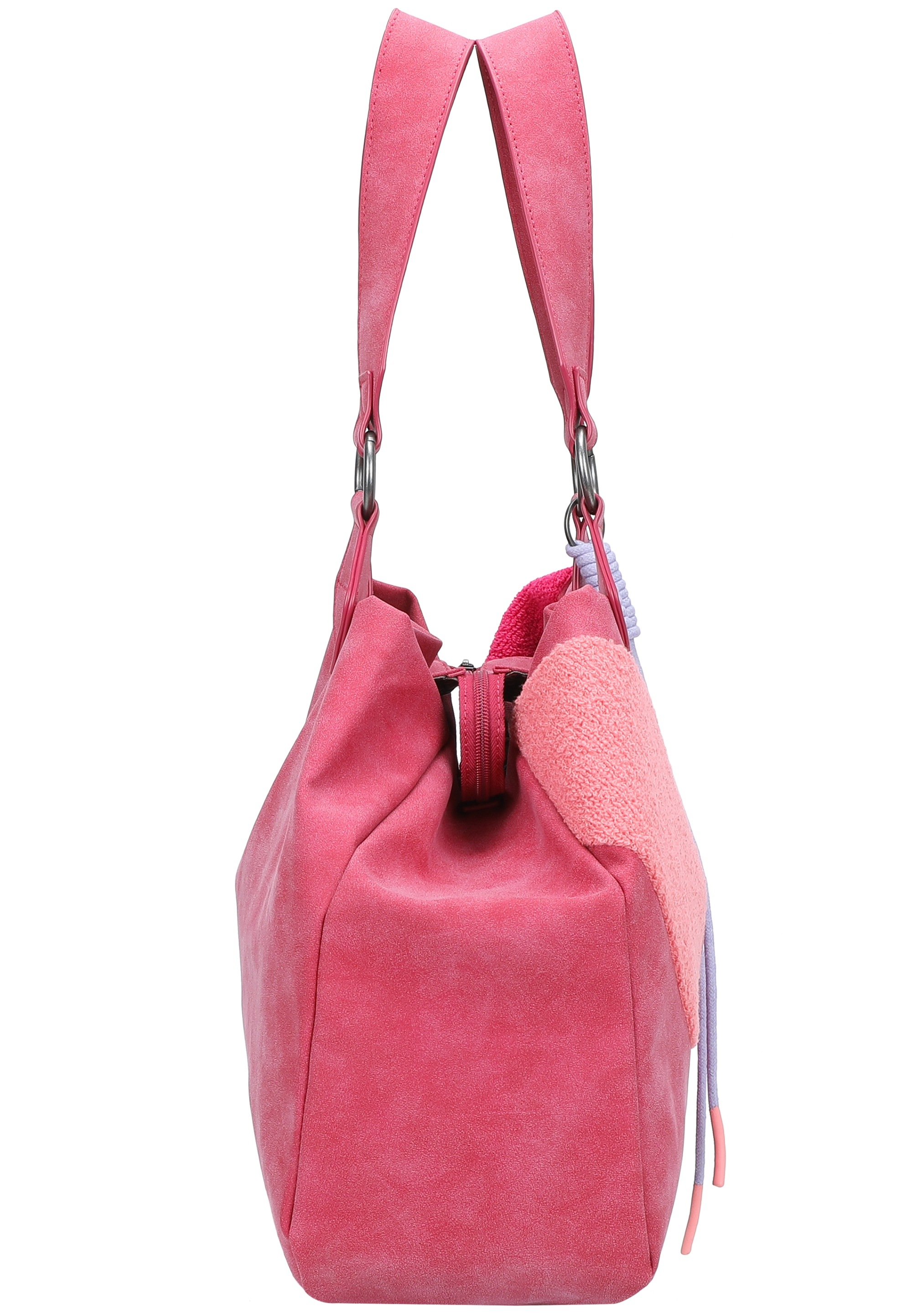 Fritzi aus Preußen Henkeltasche »Izzy Medium Limited Happy« mit moderner und weicher Flockung