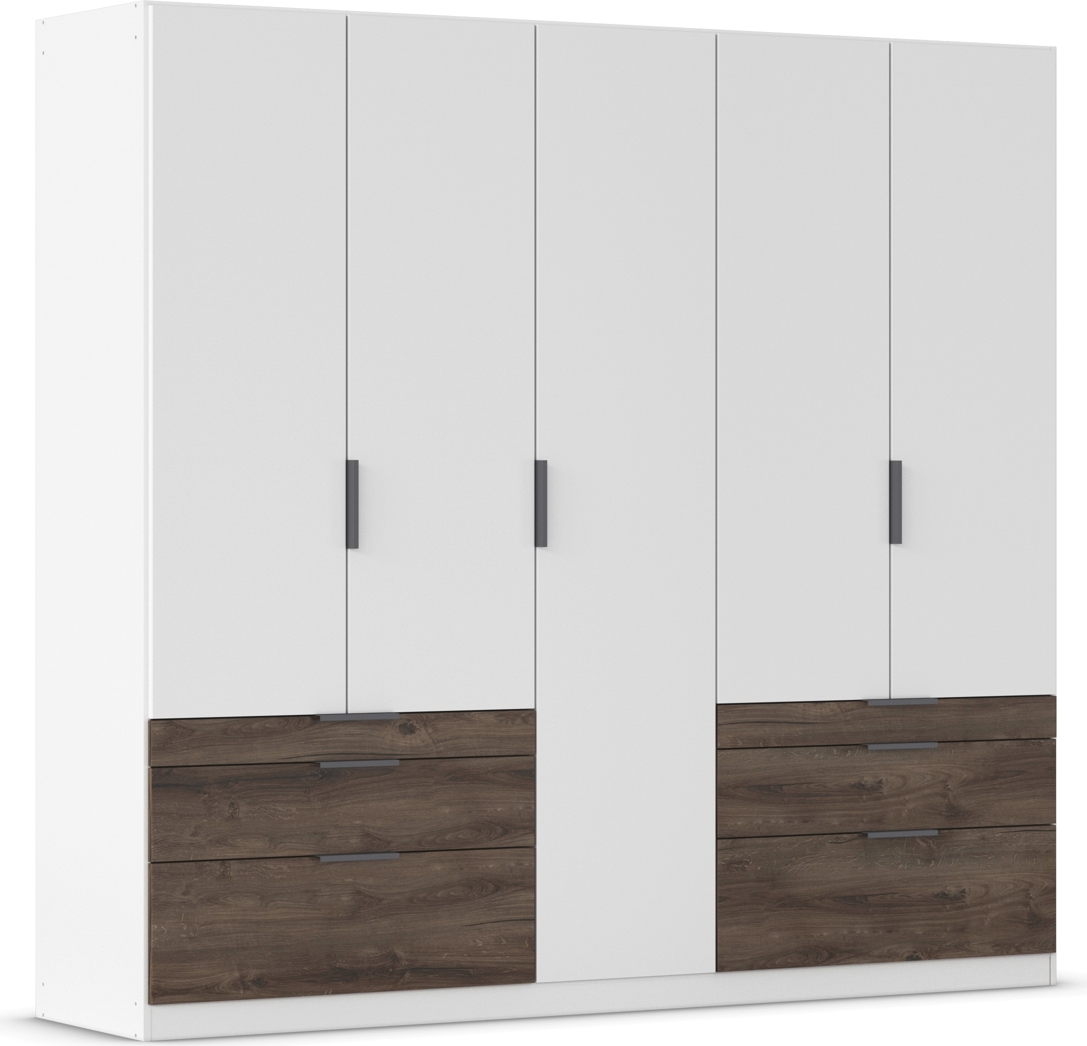 rauch Kleiderschrank "Koda" oberer Schubkasten mit praktischer Inneneinteilung, mit symmetrisch angeordneten Schubladen MADE IN GERMANY