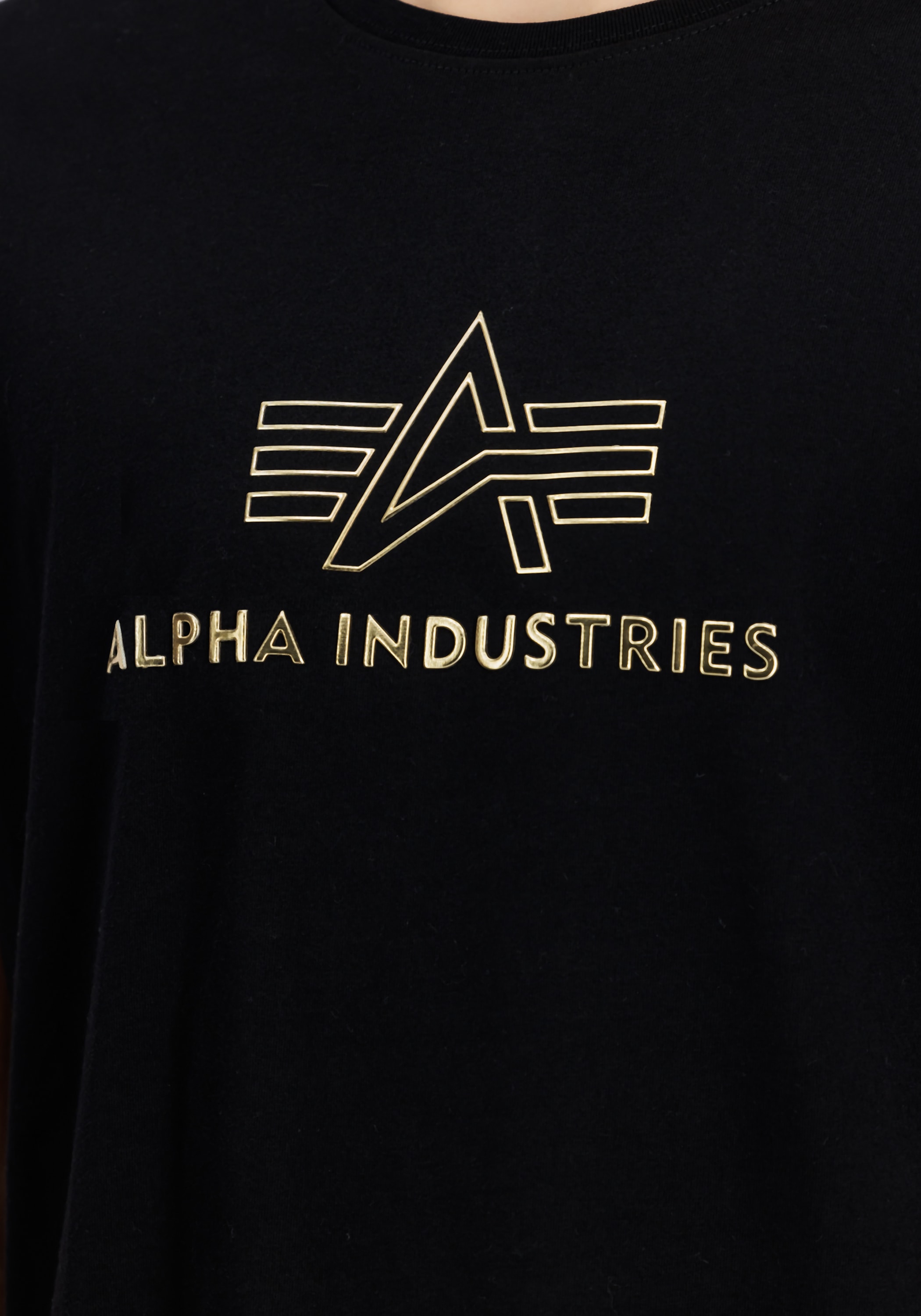 Alpha Industries T-Shirt »Basic Mid Logo TPU T-Shirt«