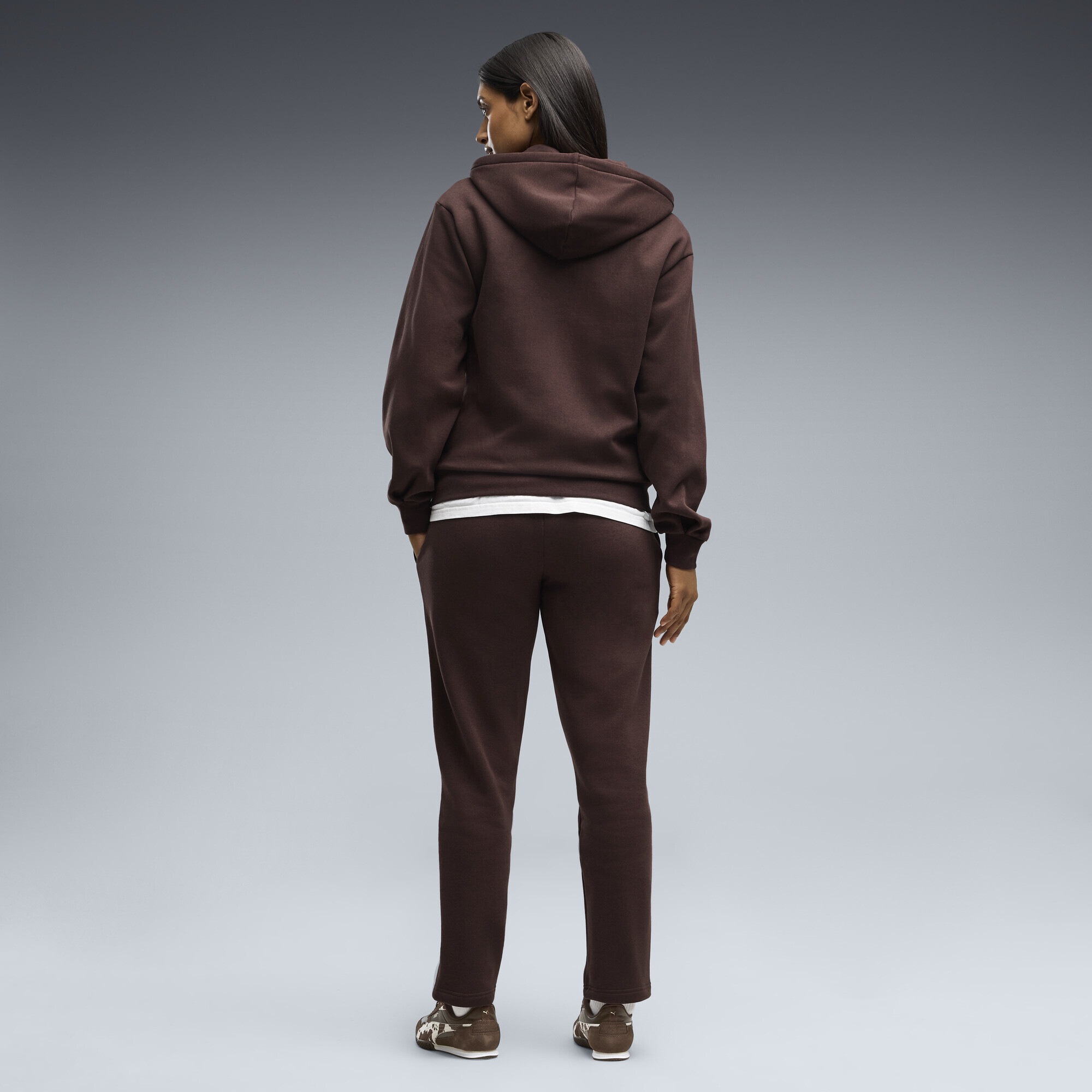 PUMA Jogginganzug »Metallic Trainingsanzug mit Kapuze Damen«