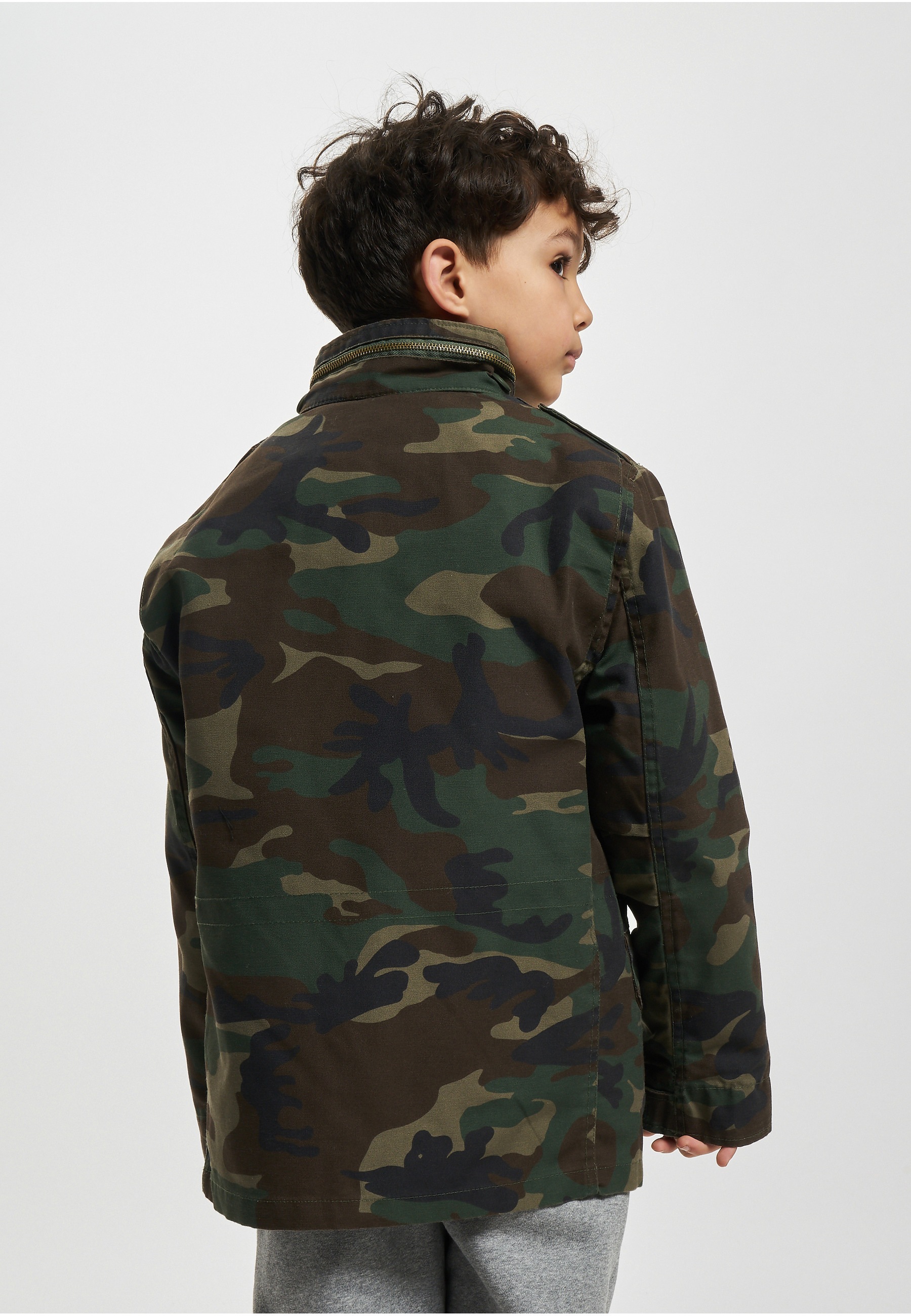 Brandit Parka »Brandit Herren Kids M65 Standard Jacket« 1 Stk. tlg. ohne Kapuze